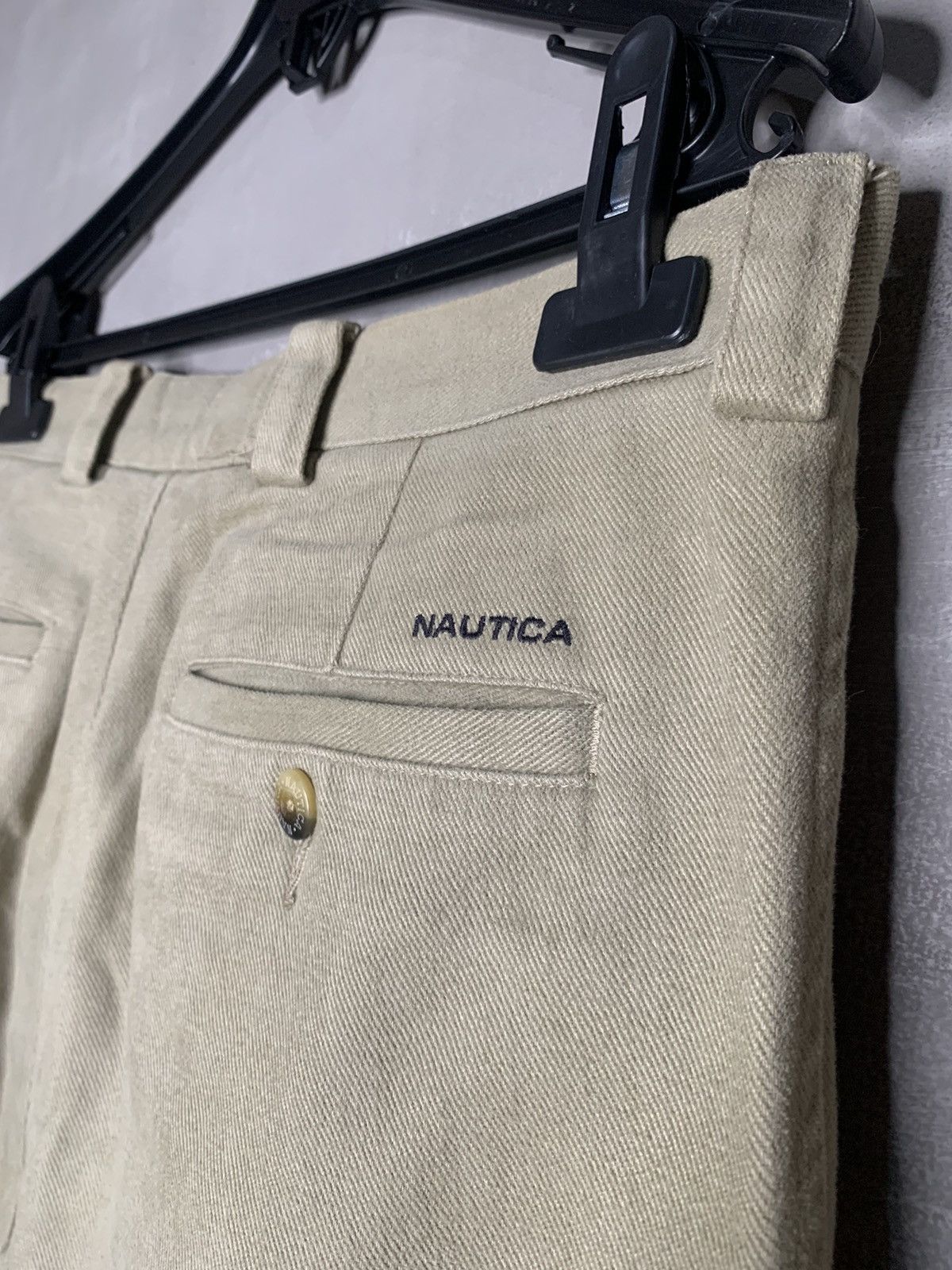 Nautica Vintage Nautica Baggy Double Pleated Pants Size US 32 / EU 48 - 4 Thumbnail