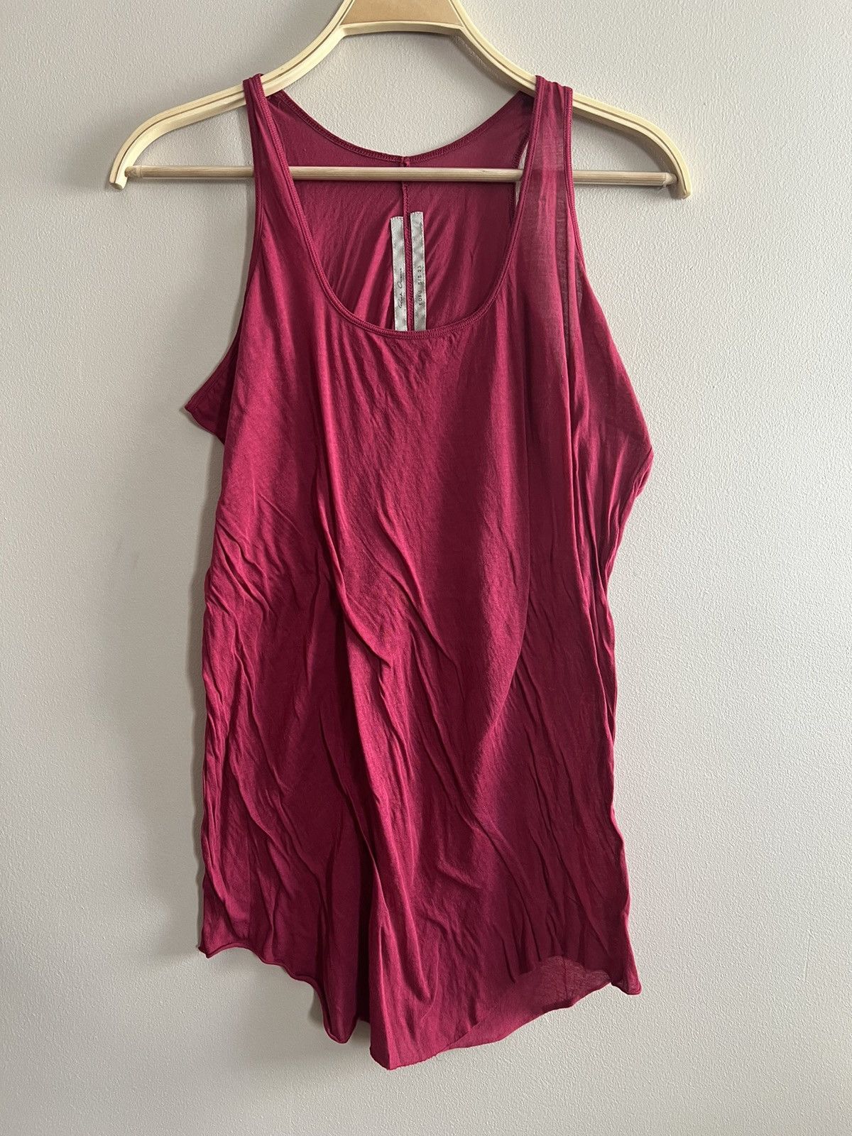 Rick Owens Rick Owens EDFU Loose Tank Top Size S / US 4 / IT 40 - 5 Thumbnail