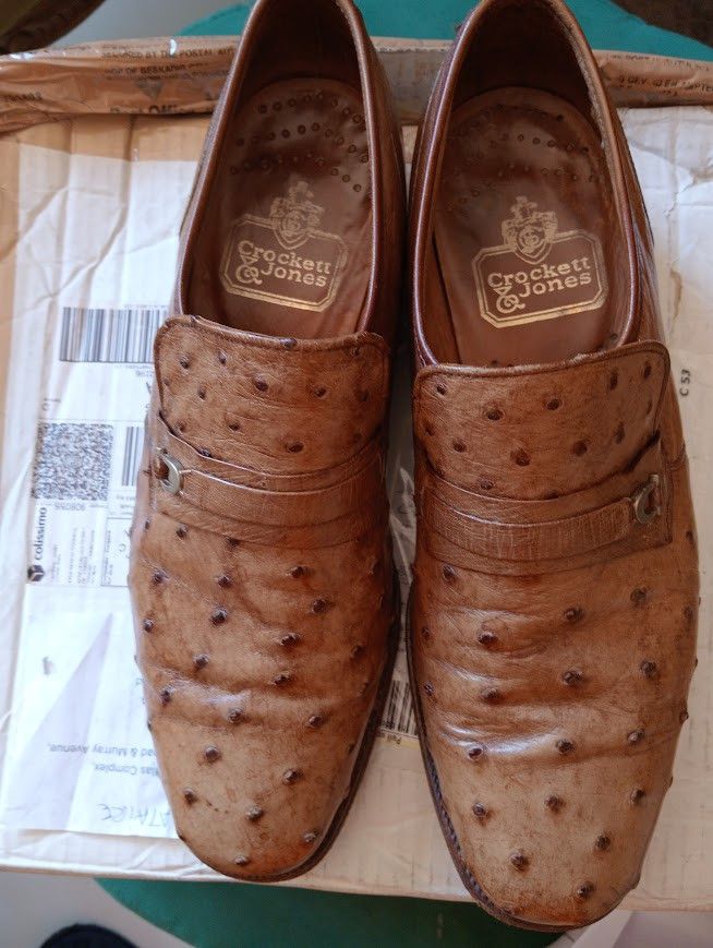 Crockett & Jones Crockett & Jones Ostrich Shoes Size US 9.5 / EU 42-43 - 1 Thumbnail