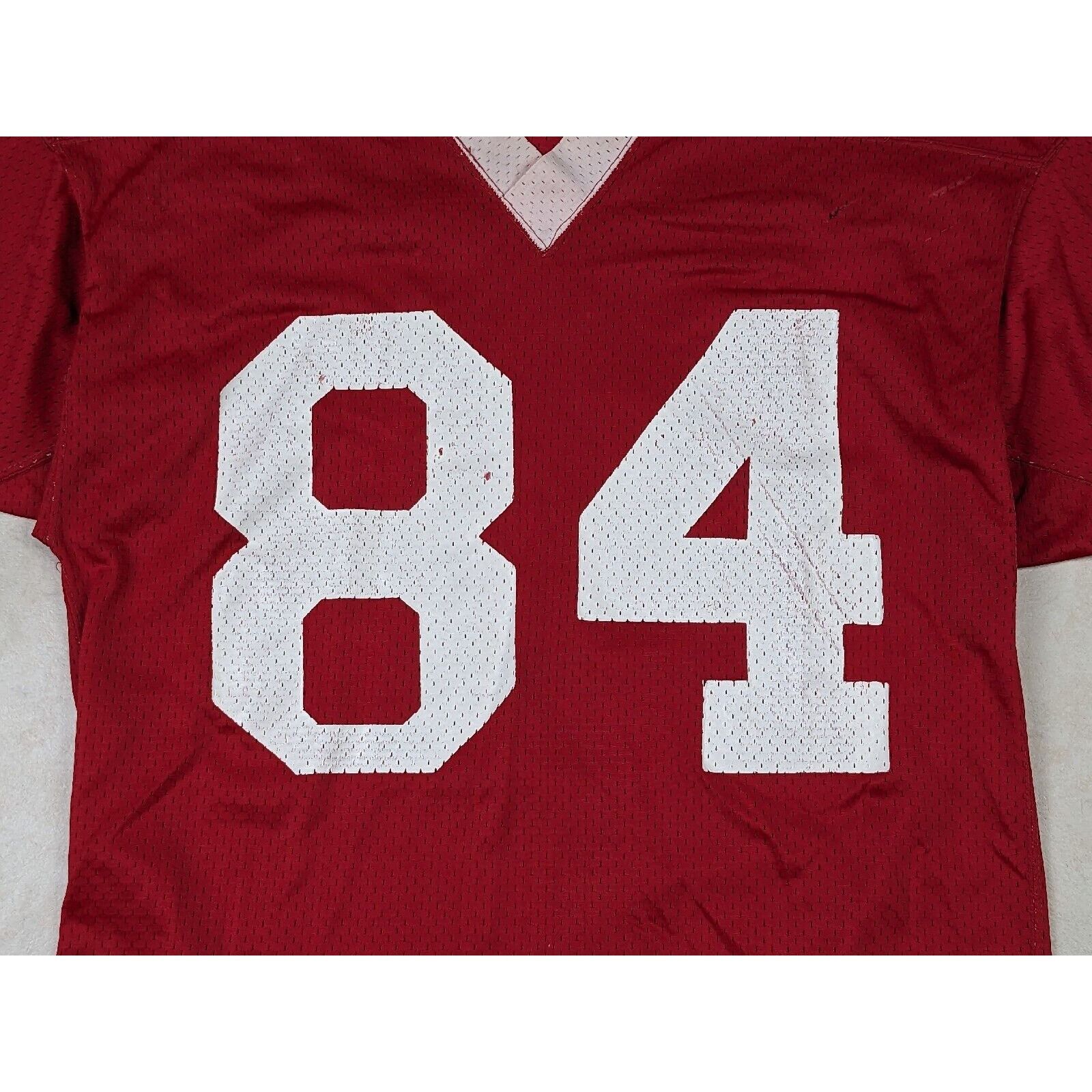 Champion Vtg 1970'S Champion Products Practice JERSEY Red USA RARE Size US M / EU 48-50 / 2 - 3 Thumbnail