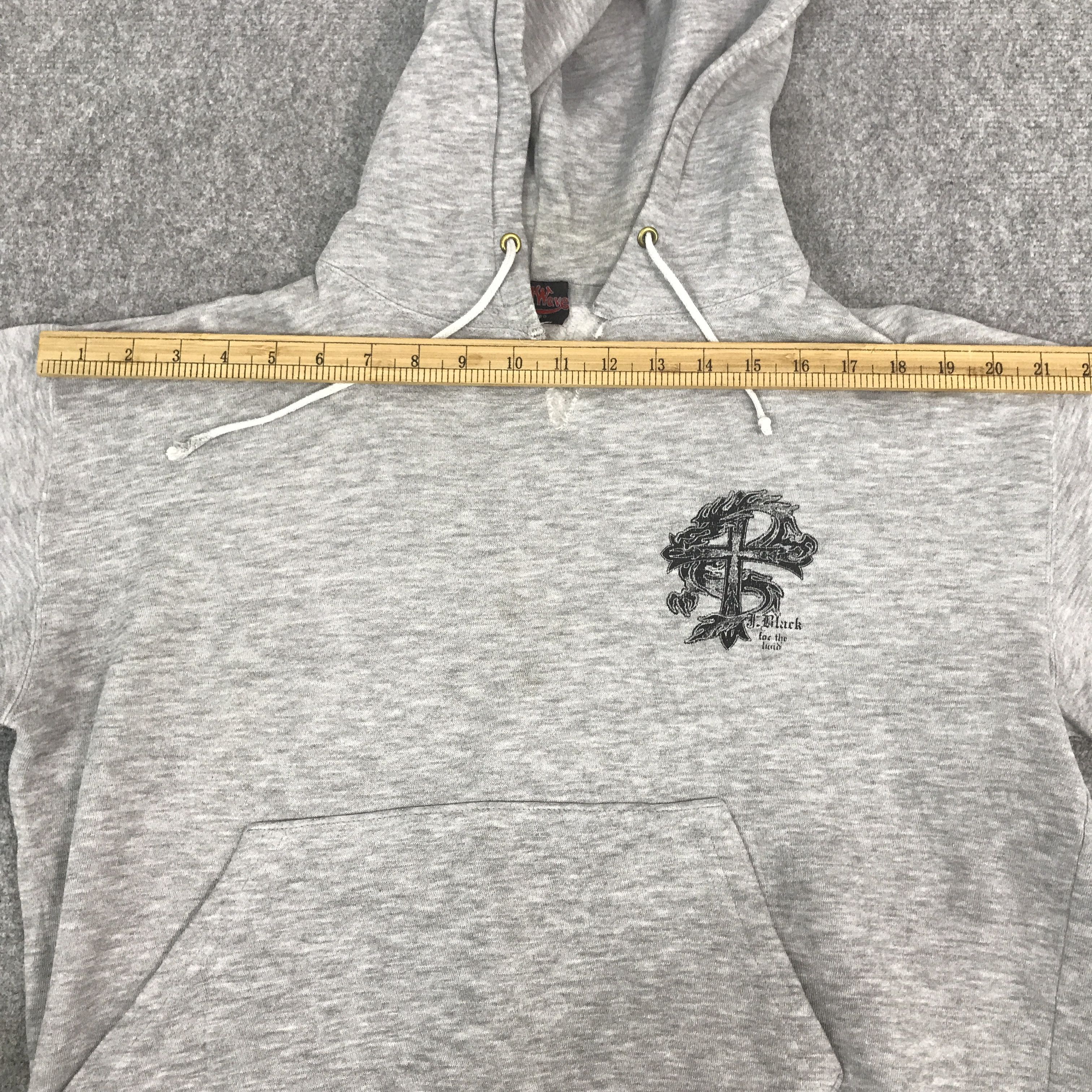 Japanese Brand Rare J Black Sweatshirt Hoodie Size US L / EU 52-54 / 3 - 5 Thumbnail