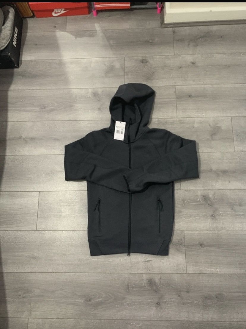 Nike Nike Anthracite Tech Fleece Jacket Size US XS / EU 42 / 0 - 2 Thumbnail