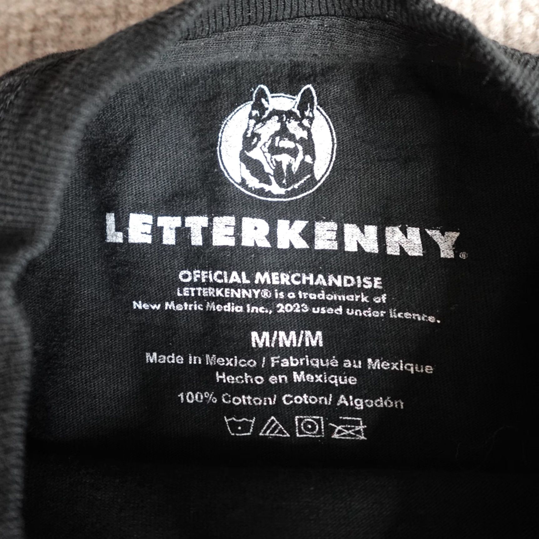 Vintage Letterkenny Shirt Medium Black Gus and Bruno Official Shirt Men M Black Cotton Knit Short Sleeve Round Neck Regular Size US M / EU 48-50 / 2 - 2 Thumbnail