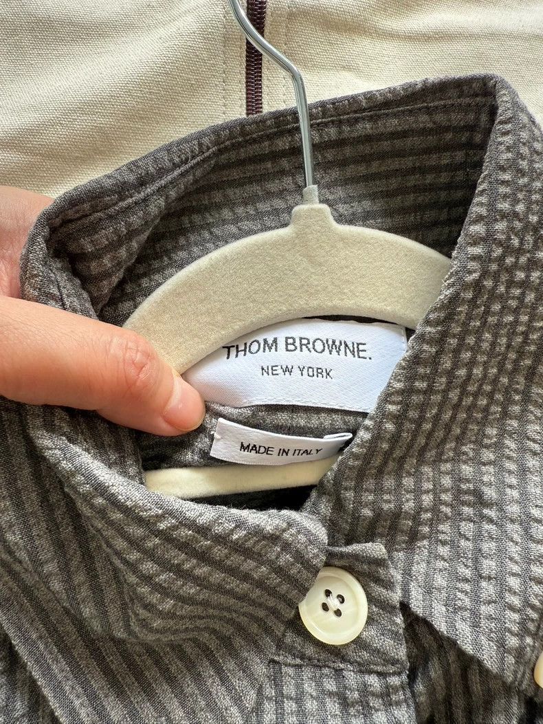 Thom Browne Thom Browne Sheepskin shirt Size XS / US 0-2 / IT 36-38 - 9 Thumbnail
