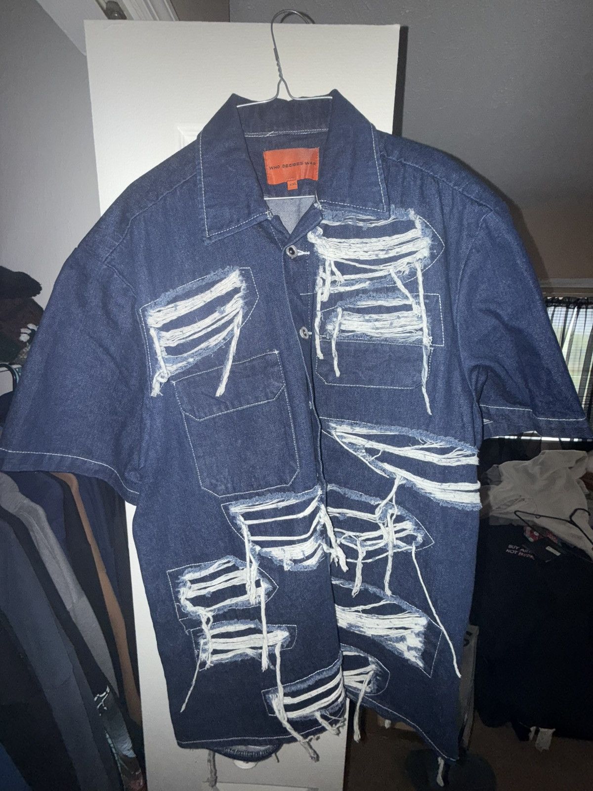 Who Decides War Denim shirt Size US XXL / EU 58 / 5 - 1 Thumbnail