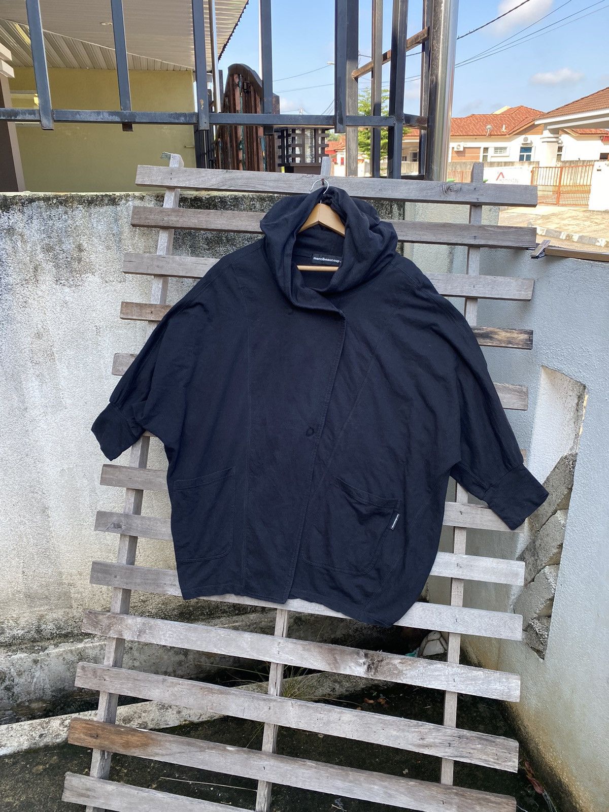 mercibeaucoup Vintage MERCIBEAUCOUP Issey Miyake Hoodie Cardigan Jacket Size L / US 10 / IT 46 - 1 Thumbnail