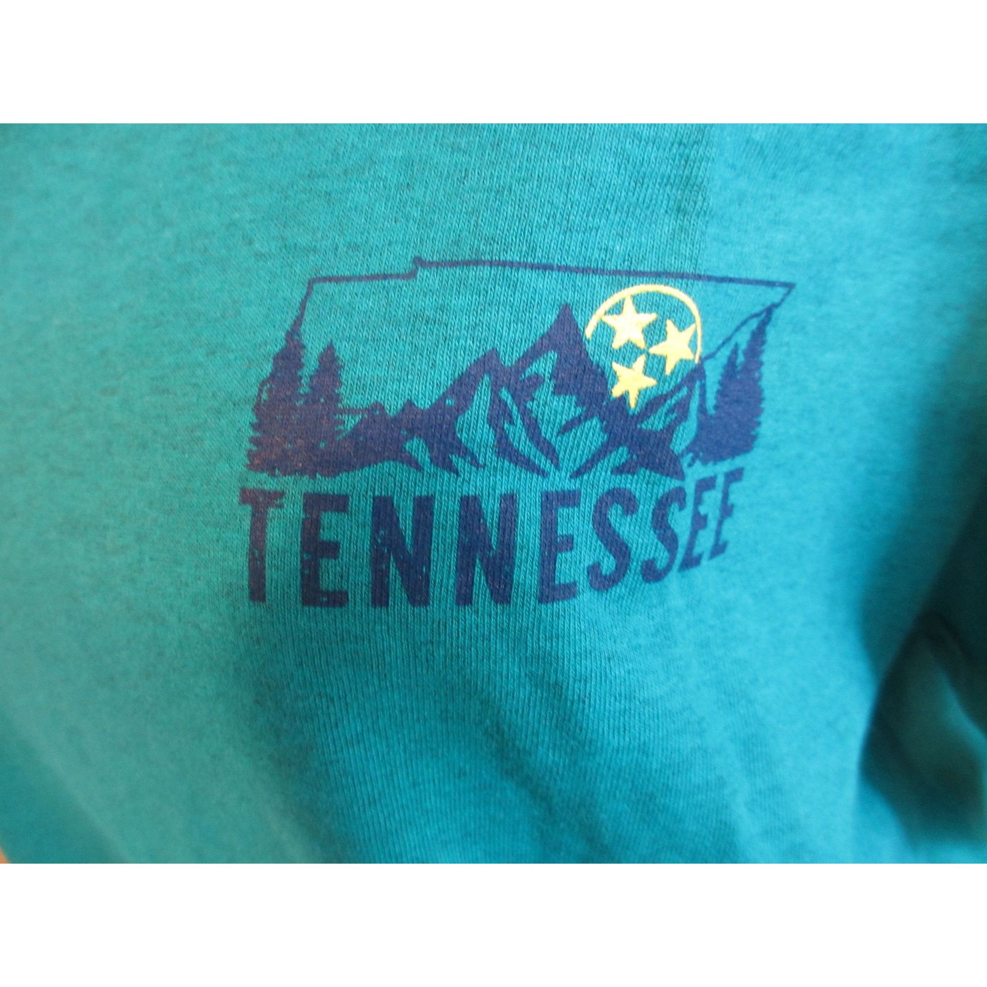 Gildan TENNESSEE TEAL TSHIRT LARGE NEW Size L / US 10 / IT 46 - 5 Thumbnail