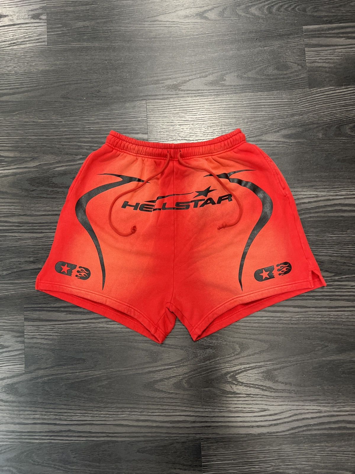 HELLSTAR Hellstar Red Warm Up Shorts Size US 34 / EU 50 - 1 Thumbnail
