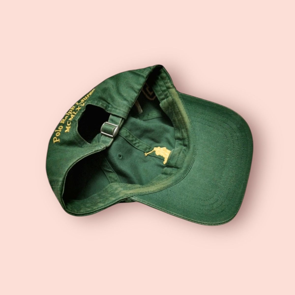 Polo Ralph Lauren × RRL Ralph Lauren × Ralph Lauren VINTAGE POLO RALPH LAUREN NO.3 BIG PONY STRAPBACK Size ONE SIZE - 12 Thumbnail