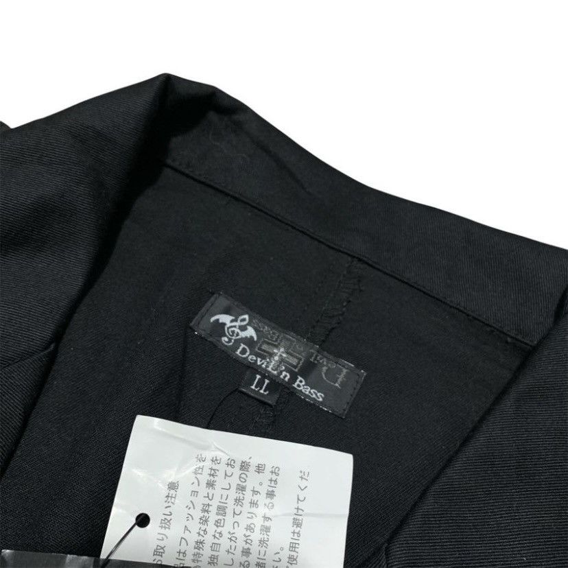 Japanese Brand DEVIL N BASS ASYMMETRICAL LONG COAT GOTHIC V-KEII LGB STYLE Size US L / EU 52-54 / 3 - 8 Thumbnail