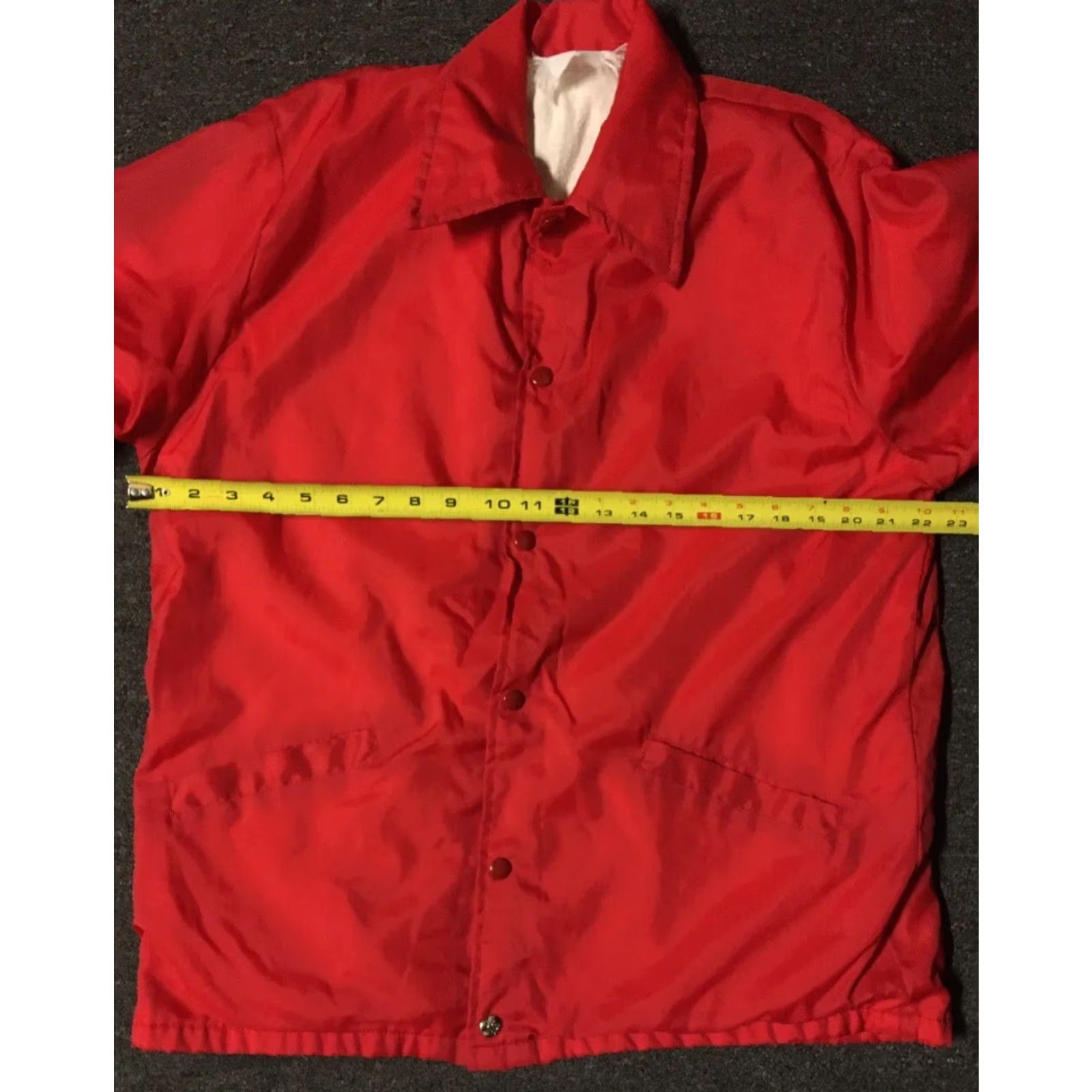 Vintage VINTAGE Duncan Wildcats Band Windbreaker Jacket M USA Red 80s 90s College School Punk Grunge Biker Sports Track & Field Varsity Men's Jacket */} Size US M / EU 48-50 / 2 - 6 Thumbnail