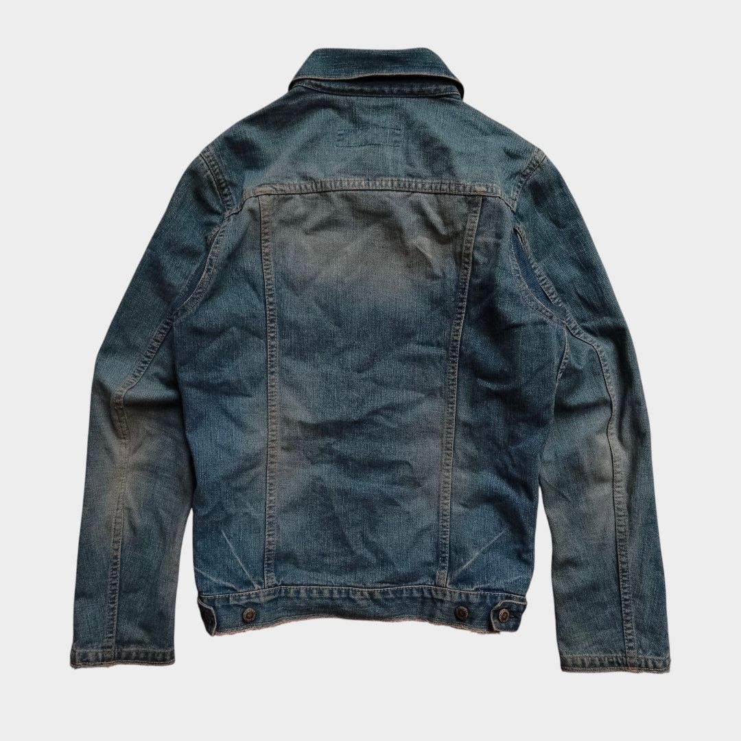 Isamu Katayama Backlash Francist Mor.K.S. bikers denim jacket Size US M / EU 48-50 / 2 - 2 Thumbnail