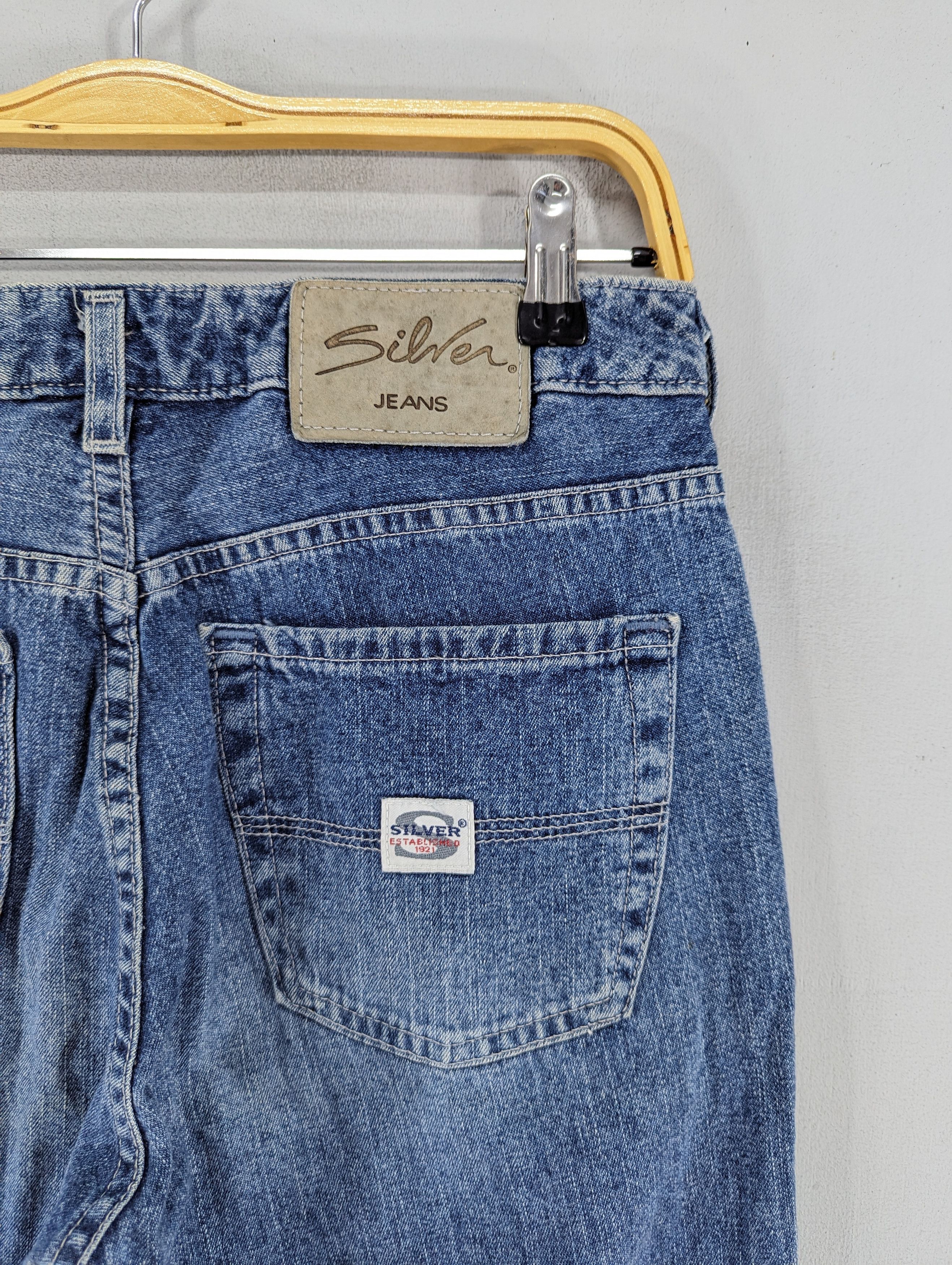 If Six Was Nine Silver Jeans Women Flare Denim Blue Bootcut Jean Size 29" - 11 Thumbnail