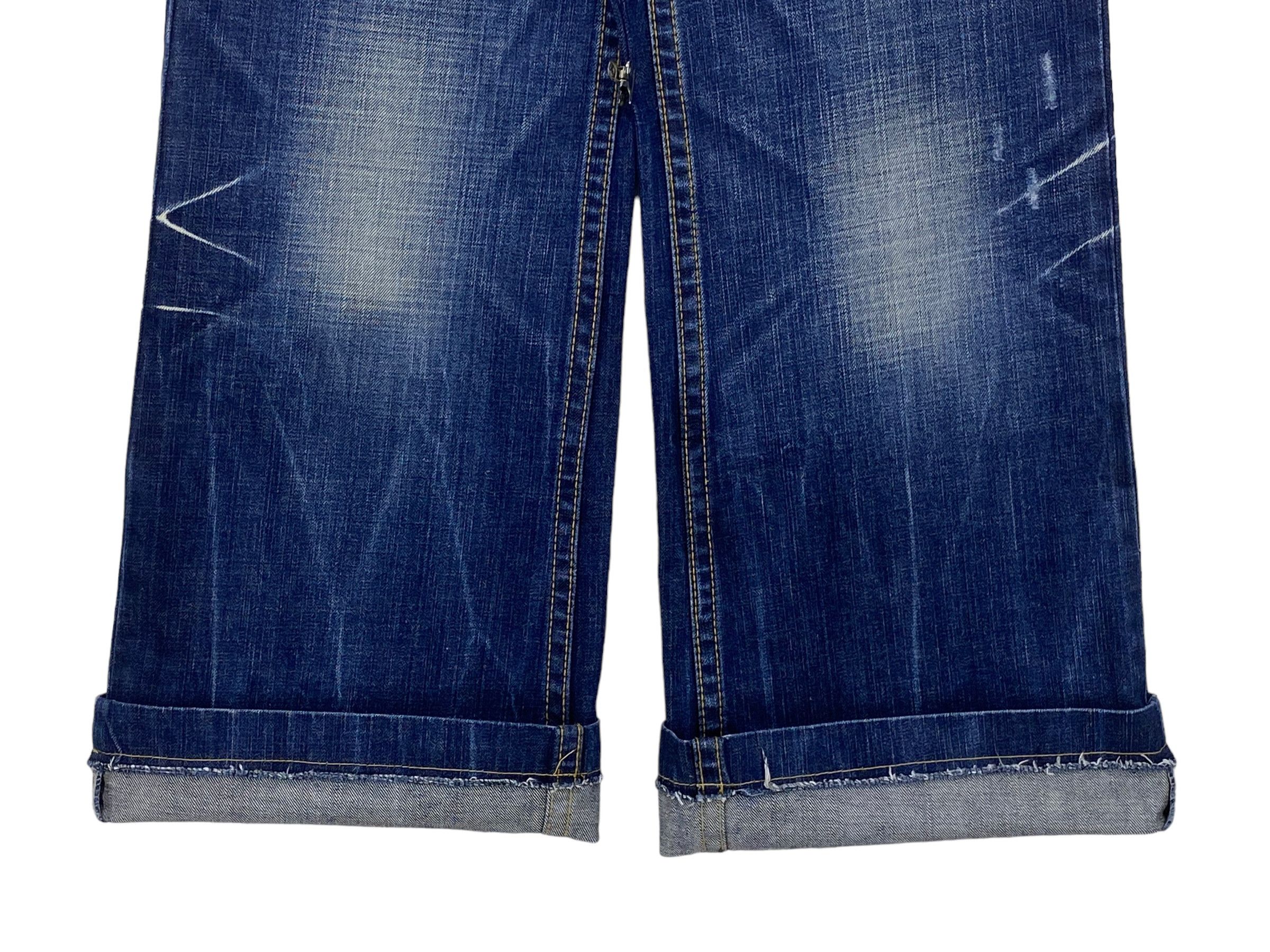 Japanese Brand Studio RP Jeans Flare Jeans Distressed Jeans Size 26" / US 2 / IT 38 - 10 Thumbnail
