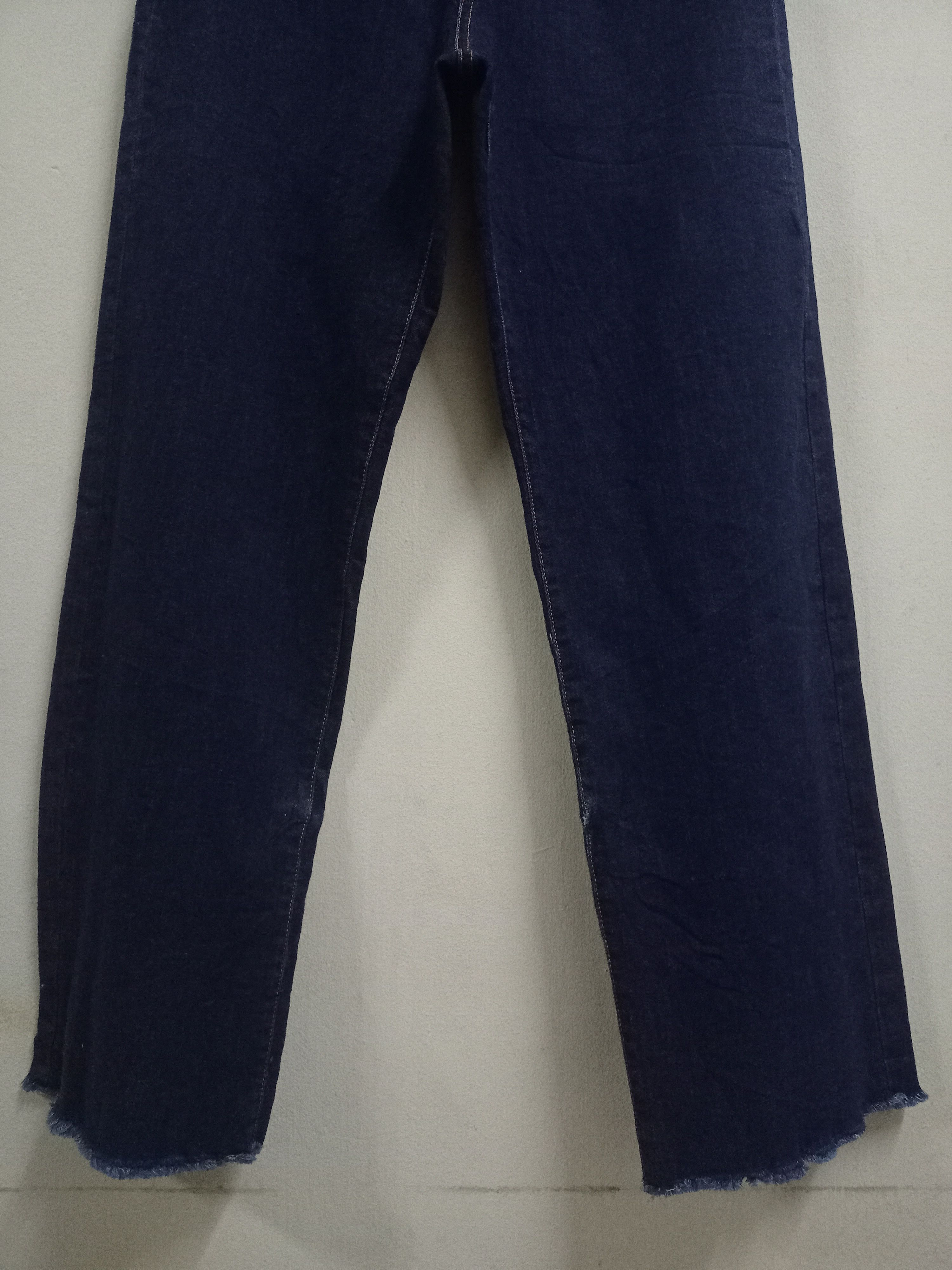 Japanese Brand Vintage Japanese Brand Frayed Style Baggy Denim Pants 27x28 Size US 27 - 5 Thumbnail