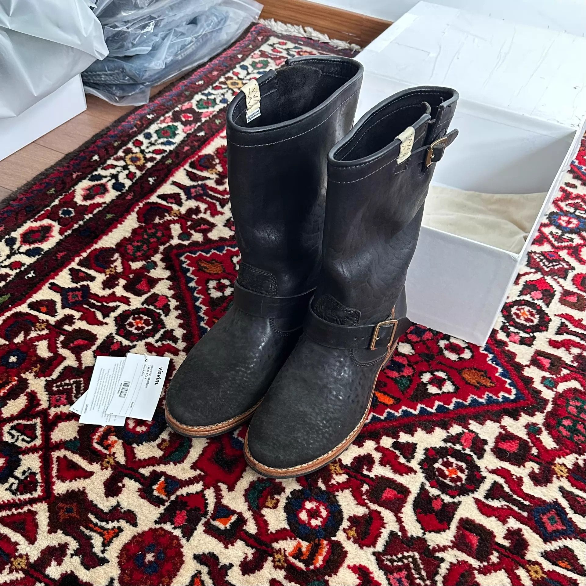 Visvim VISVIM 23AW T.W.O. Engineer Boots Tea-Tanned Horse Leather9 Size US 9 / EU 42 - 2 Thumbnail