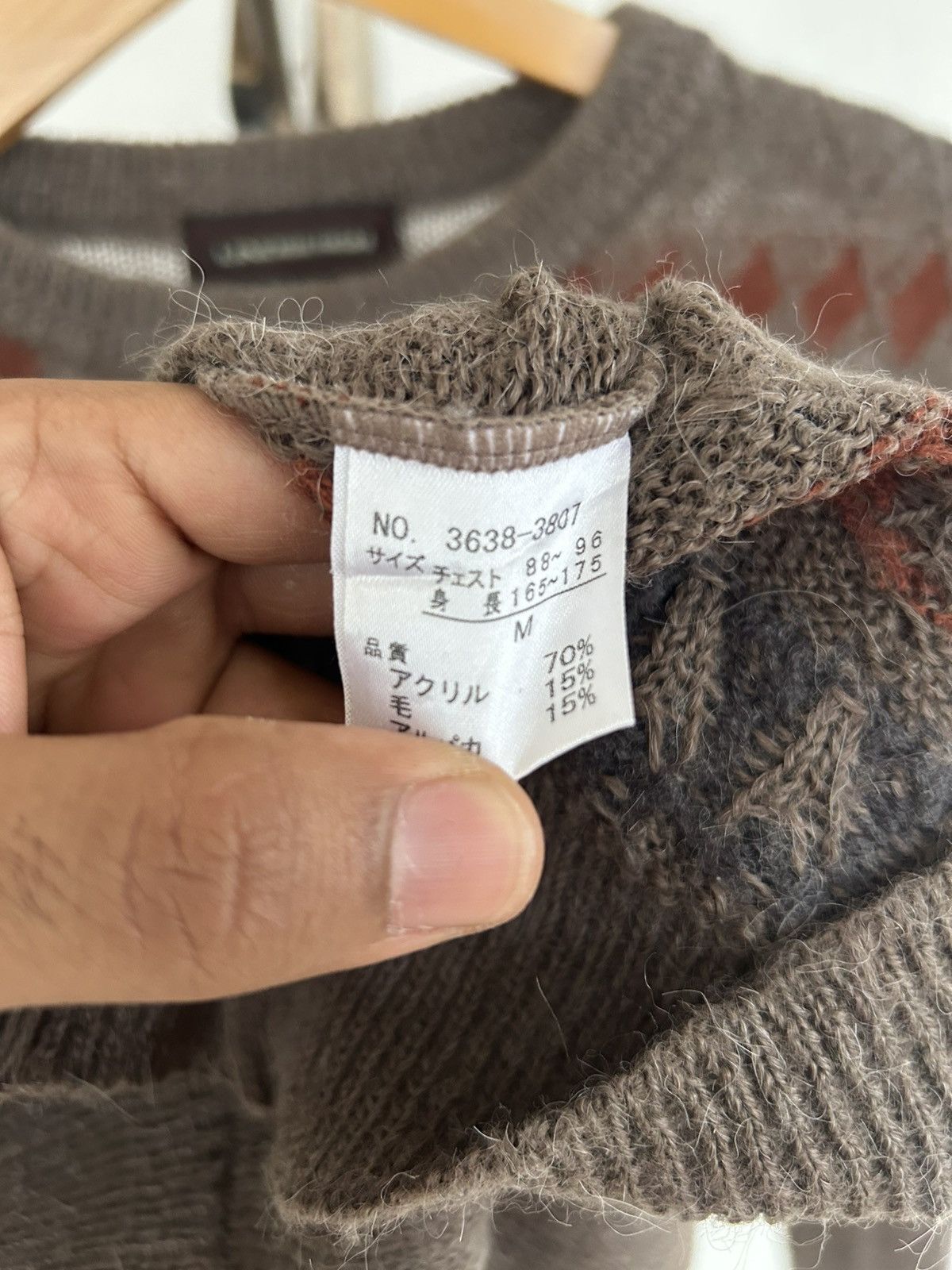 Lindbergh Limdbergh Vintage Japan Knitwear Wool Sweatshirt Size US M / EU 48-50 / 2 - 5 Thumbnail