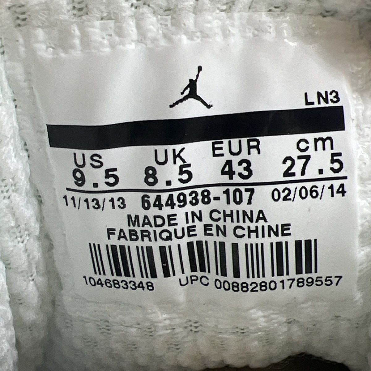 Jordan Brand Jordan jumpman white university blue Size US 9.5 / EU 42-43 - 9 Thumbnail