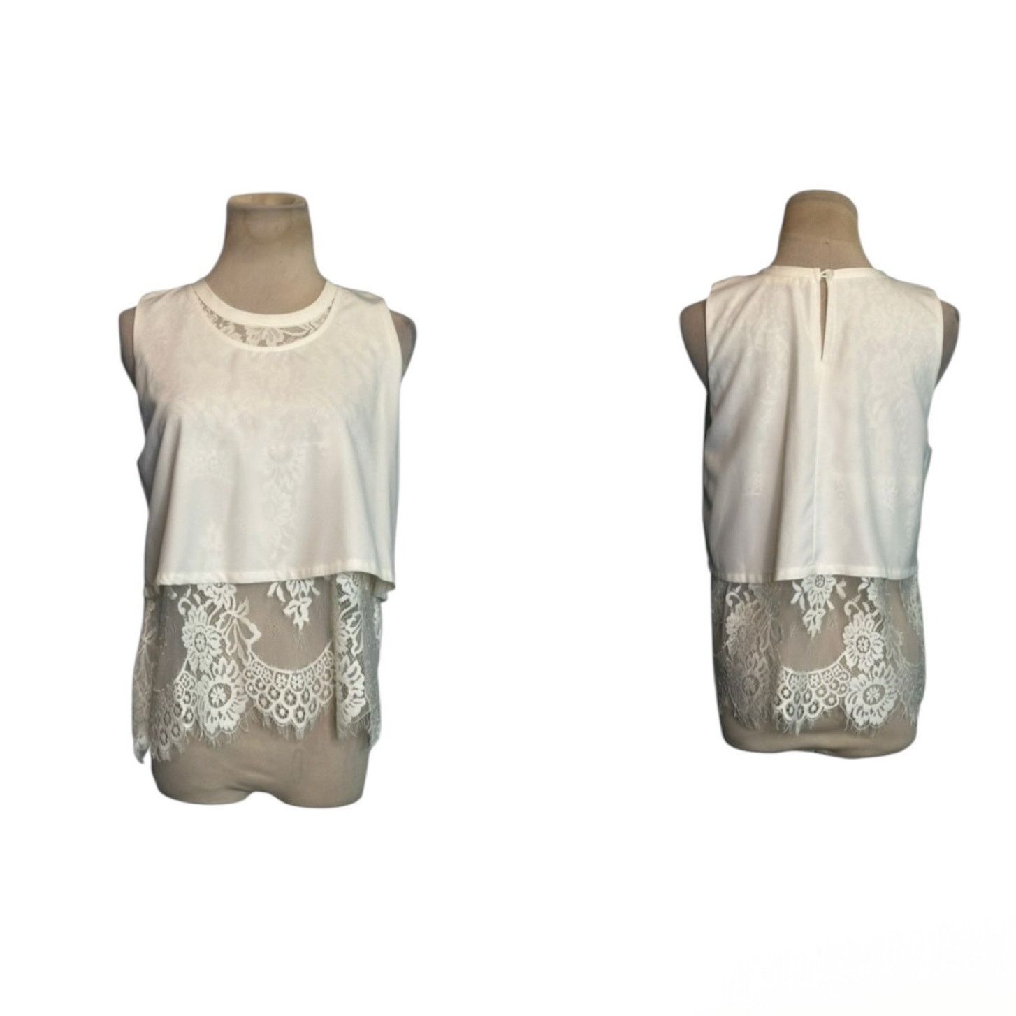 Loft Bundle of 3 business casual summer tops size medium Size M / US 6-8 / IT 42-44 - 4 Thumbnail
