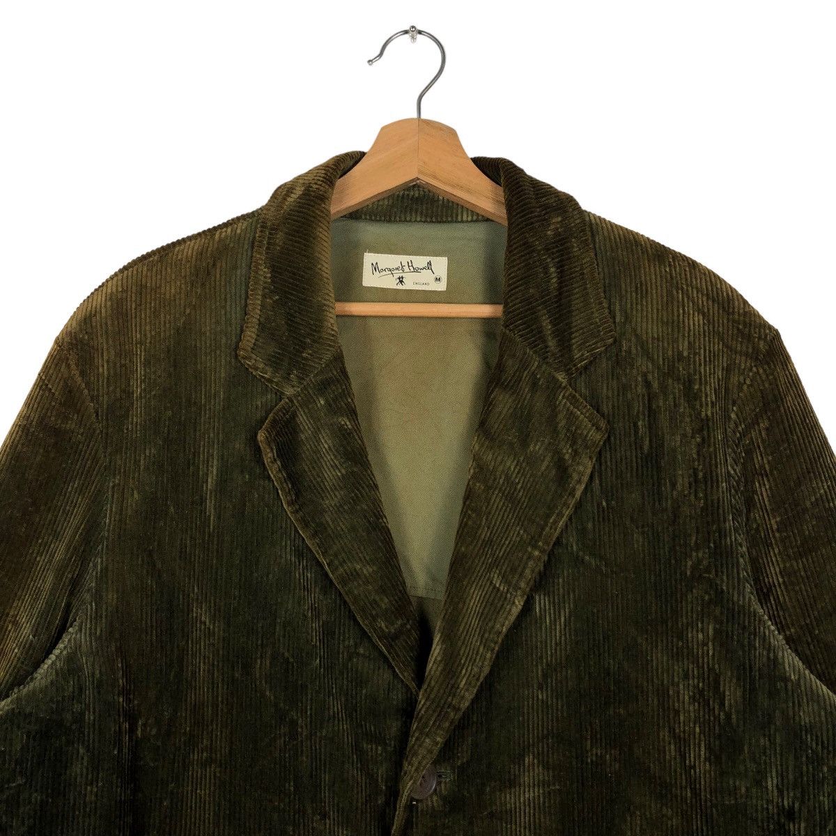 Margaret Howell 🔥Rich Green - Double Breast Chore Work Jacket Corduroy Size US M / EU 48-50 / 2 - 2 Thumbnail