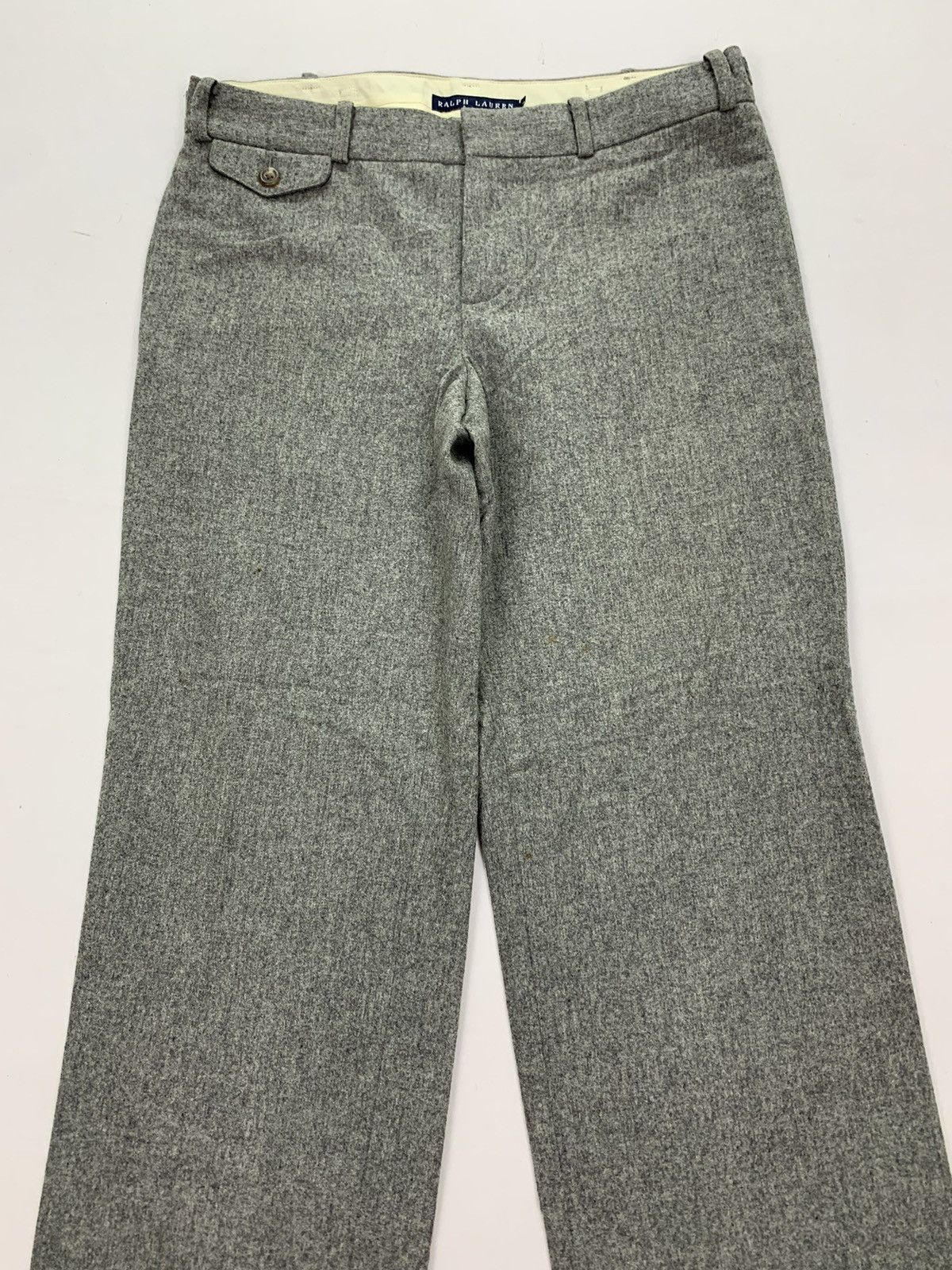 Polo Ralph Lauren × Ralph Lauren × Vintage OFFER☄️VINTAGE RALPH LAUREN WOOLS PANTS Size US 30 / EU 46 - 4 Thumbnail