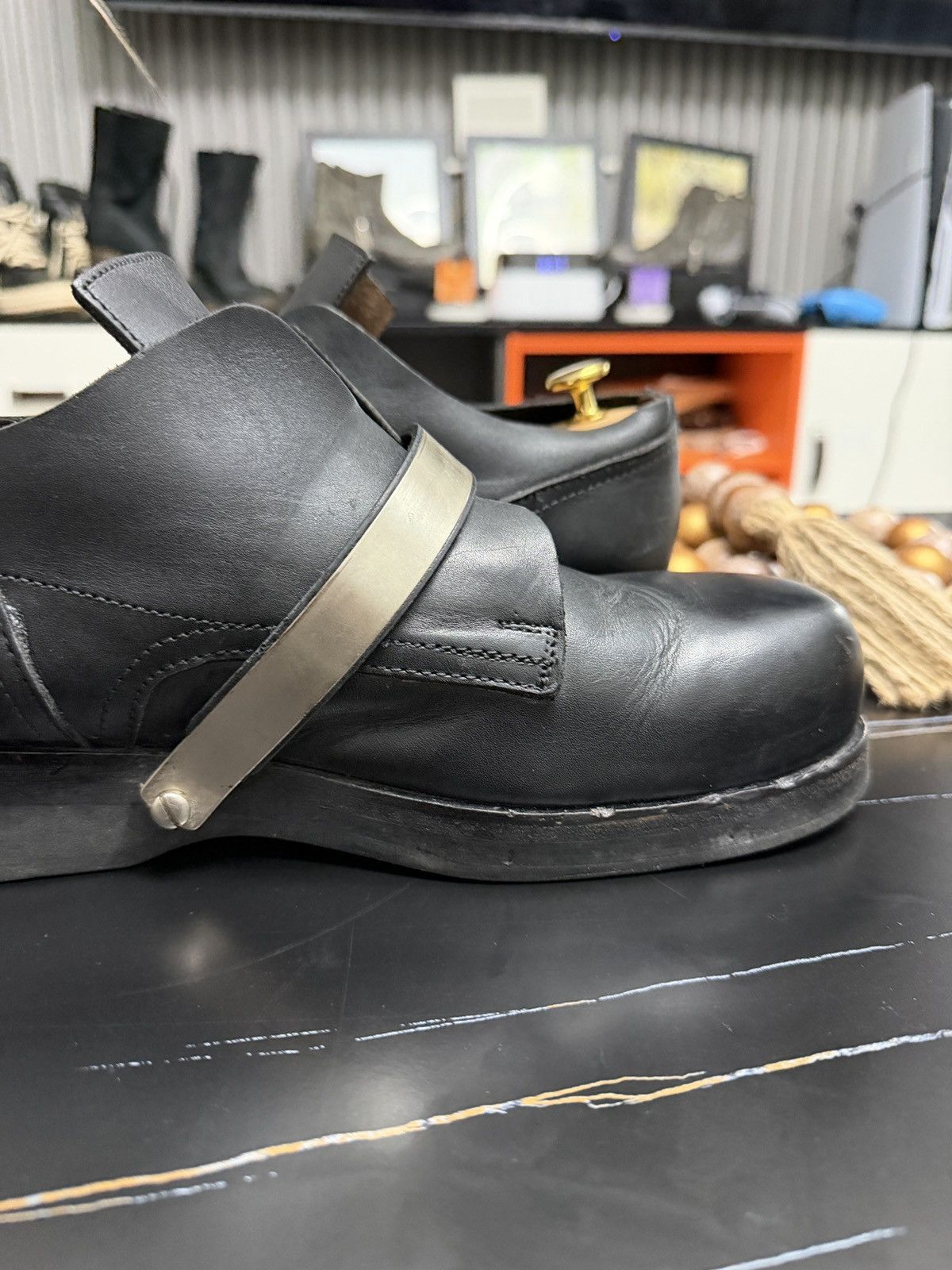 Dirk Bikkembergs F/w 1997 metal strap derbies Size US 13 / EU 46 - 12 Thumbnail