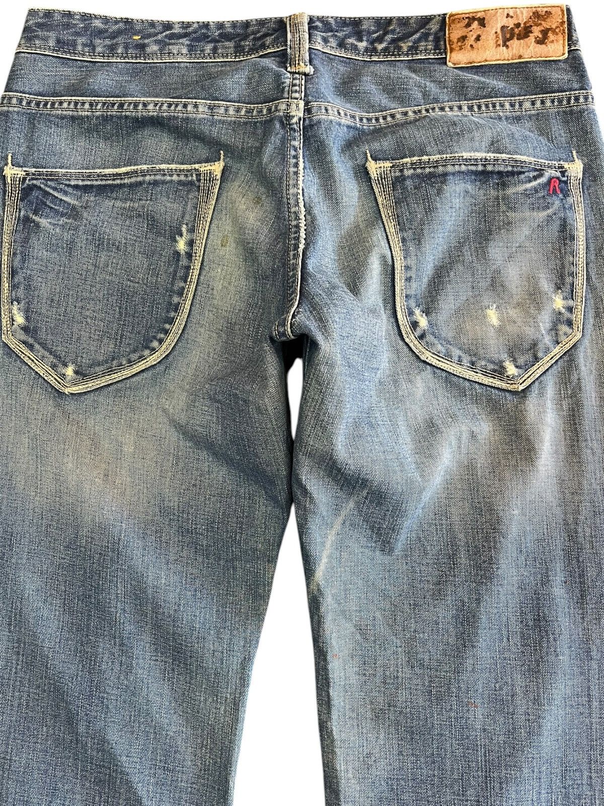 If Six Was Nine Vintage Replay Flare Faded Denim Size US 31 - 8 Thumbnail