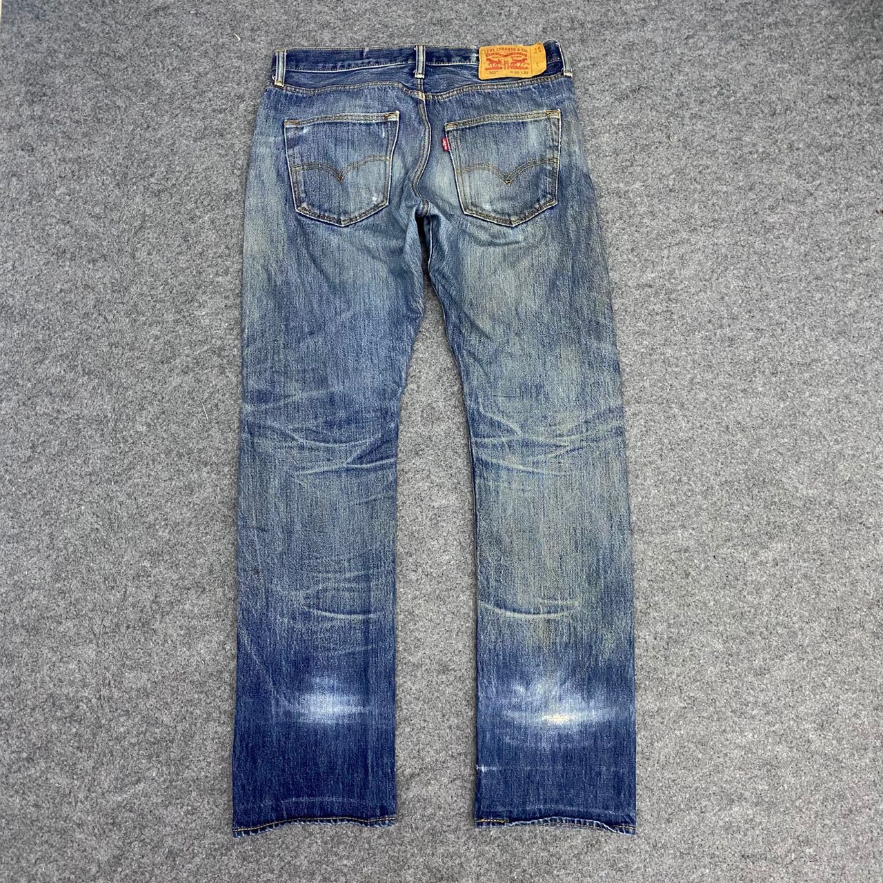 Levi's Vintage Levis 501 Distressed Denim Kurt Cobain Style Size US 34 / EU 50 - 2 Thumbnail