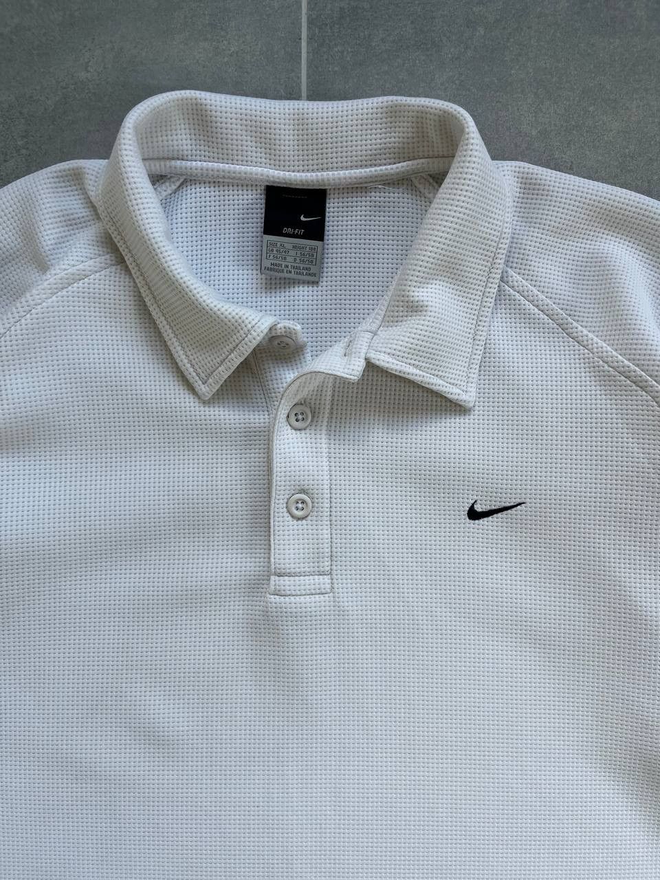 Nike Vintage Nike Golf Waffle Short Sleeve Polo Size US XL / EU 56 / 4 - 5 Thumbnail