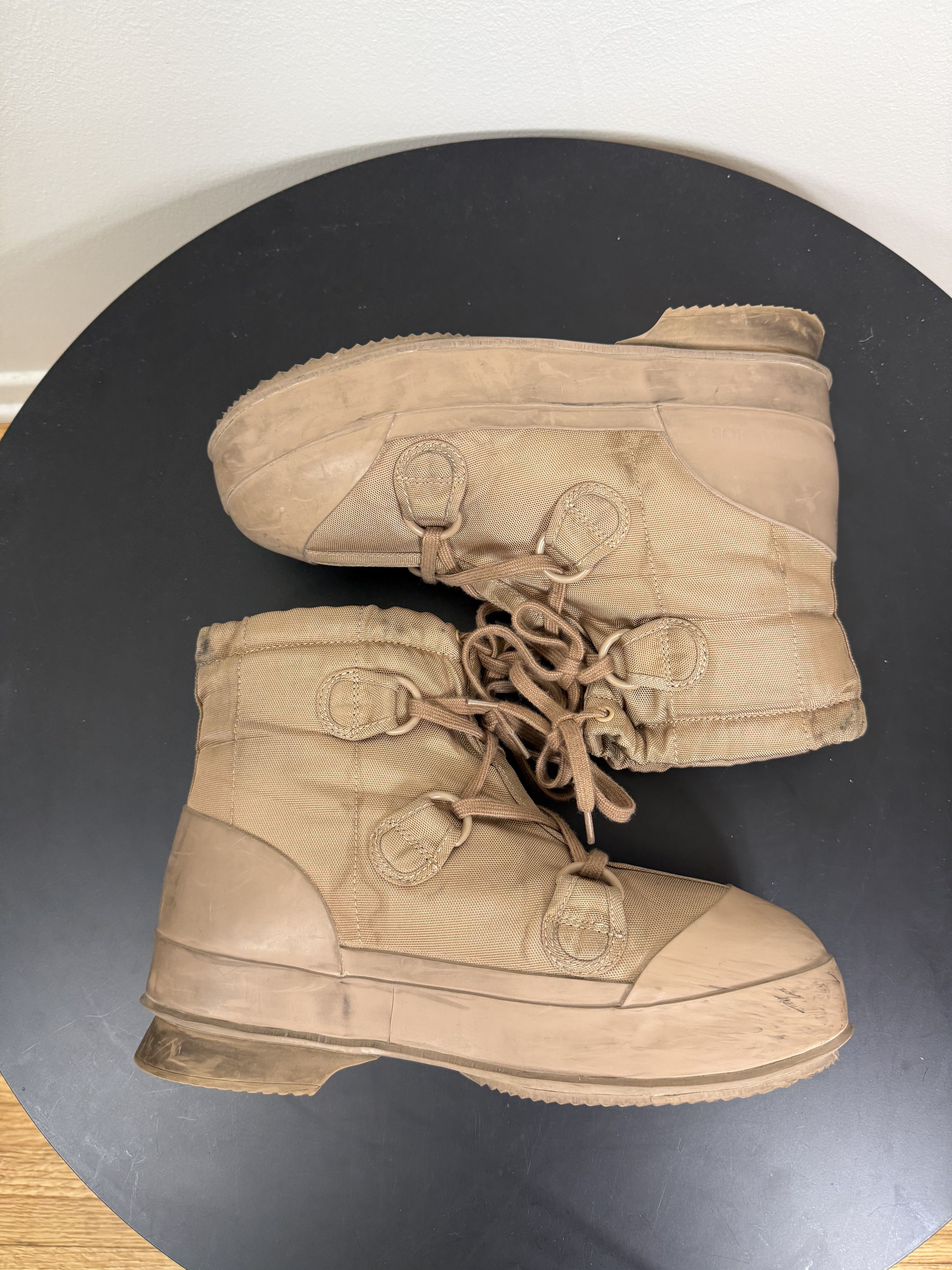Acne Studios Taupe Bunny Boots Size US 8 / EU 41 - 4 Thumbnail