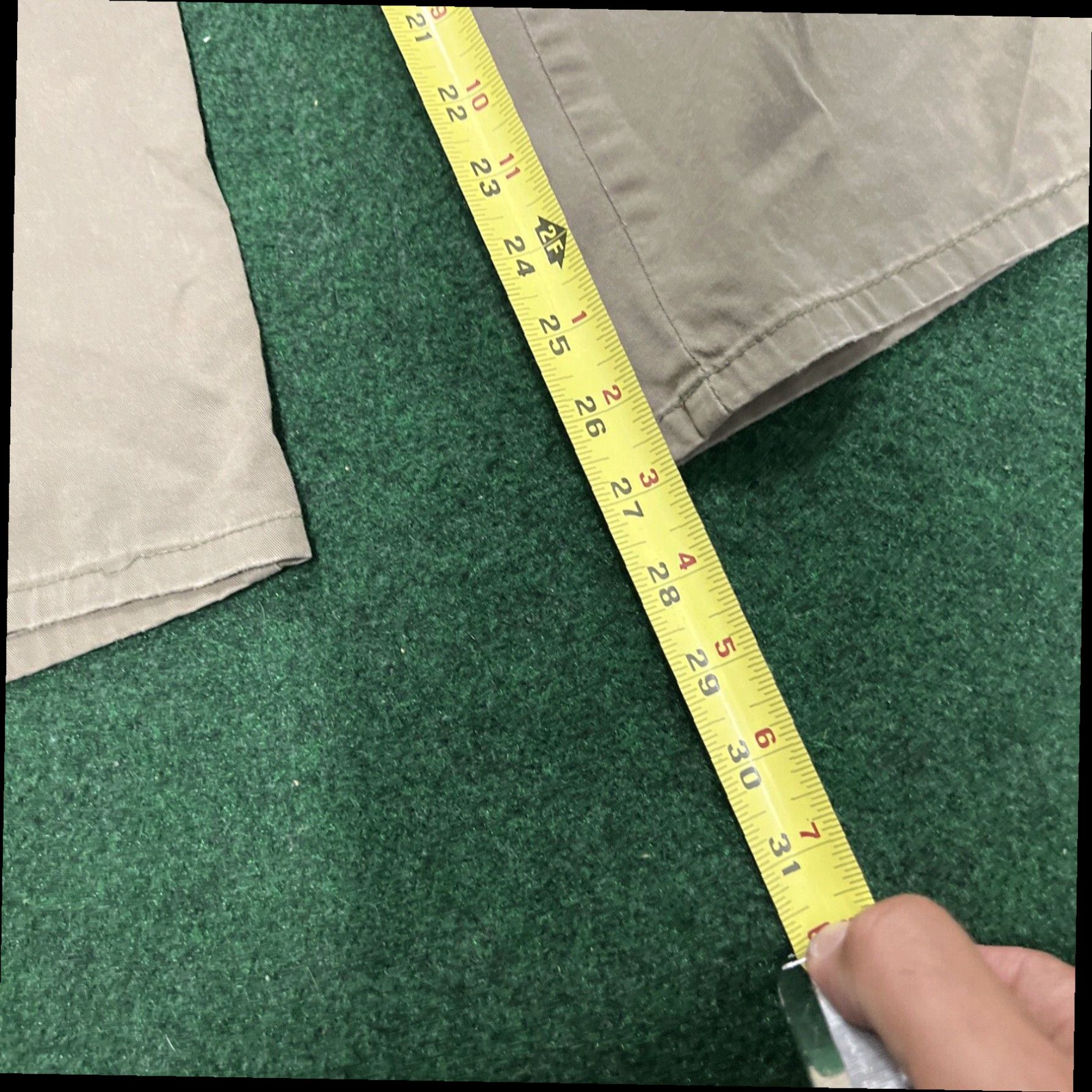 Vintage Ana A New Approach Women’s Khaki Brown Green Crop Cargo Pants Size 14 Size 36" / US 14 / IT 50 - 7 Thumbnail
