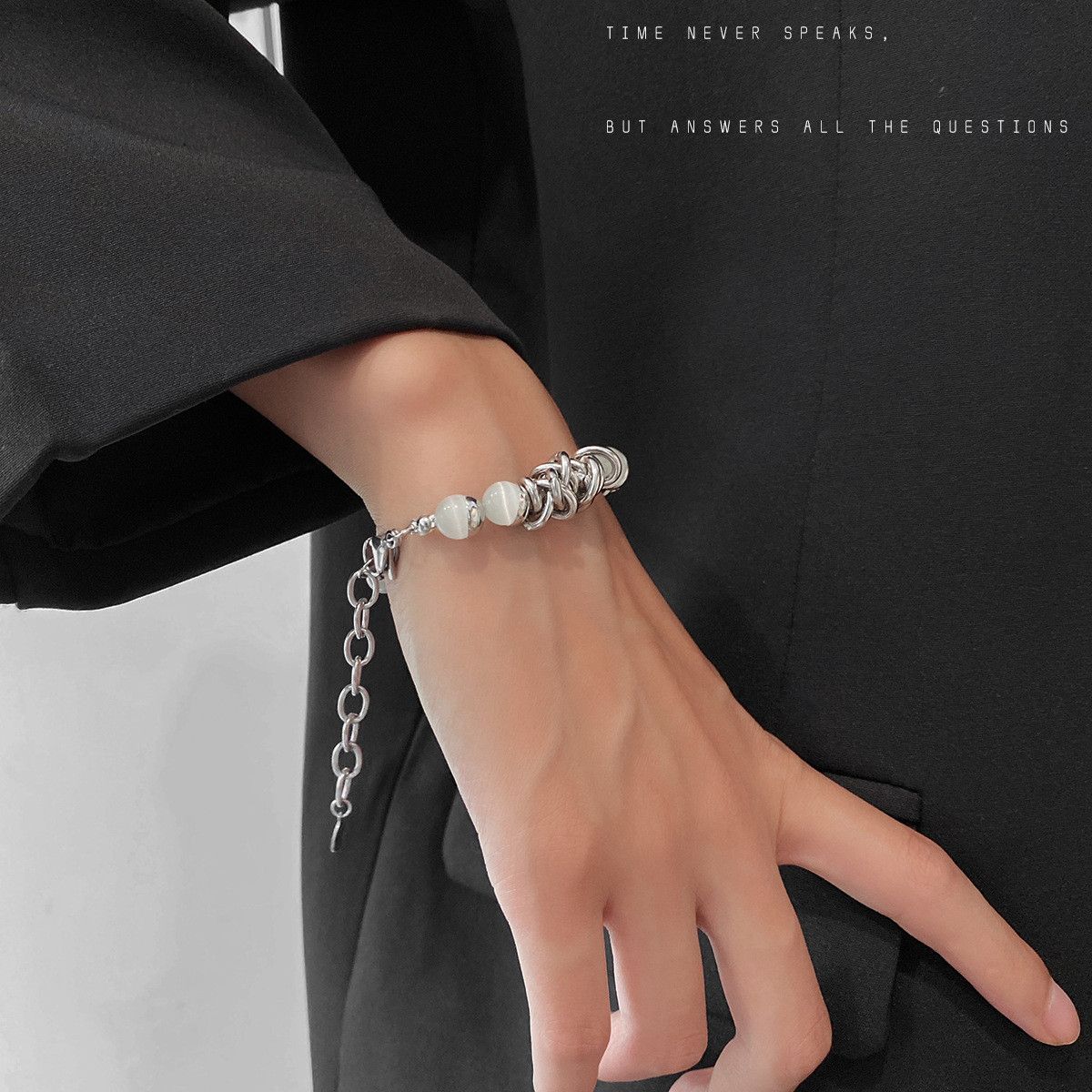 Jewelry Rare Bracelet Y2K Punk Chain Gotch Bracelets Chains Size ONE SIZE - 1 Thumbnail