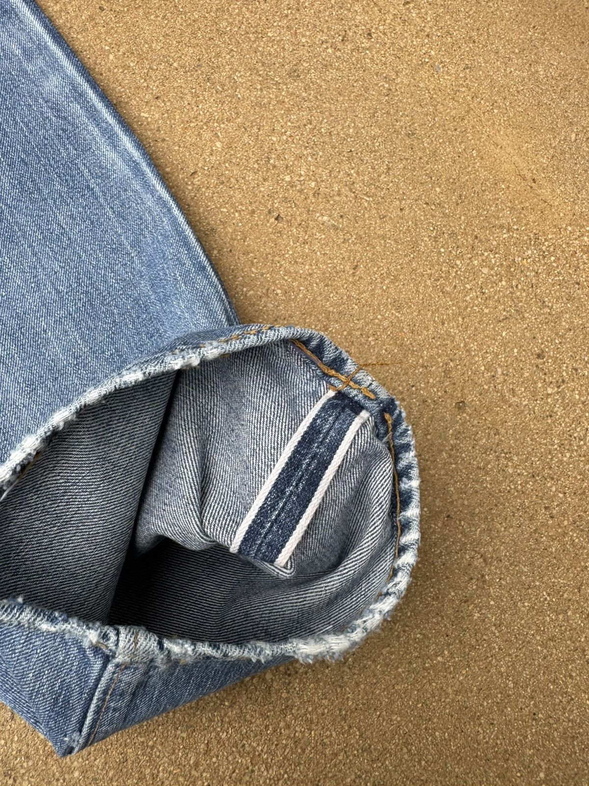 Levi's × Vintage Vtg 70’s Levis 501xx Redline Selvedge Distressed Jeans 28x28 Size US 28 / EU 44 - 8 Thumbnail
