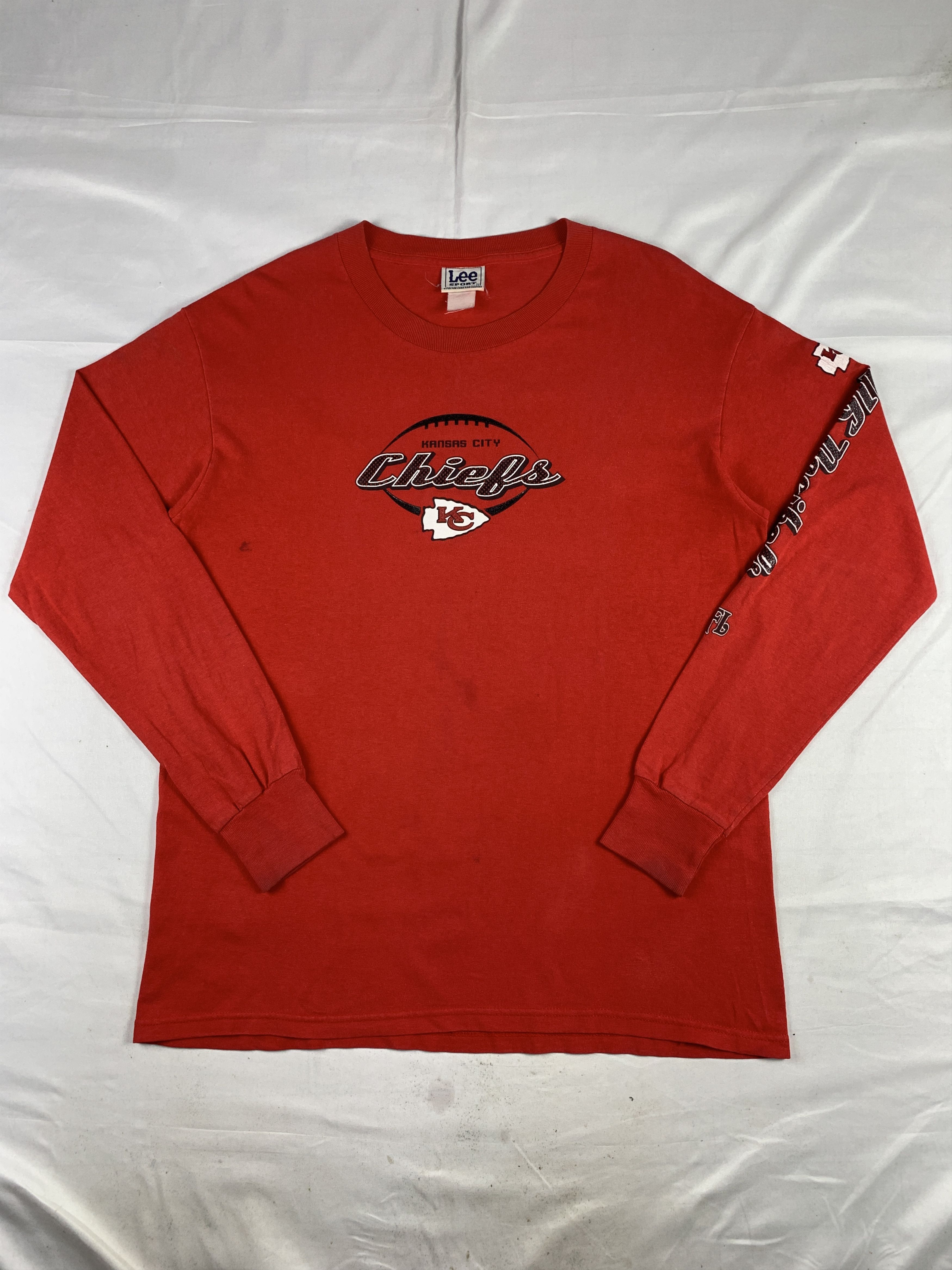 Lee 2000s Lee Kansas City Chiefs NFL Red Tee (L) Size US L / EU 52-54 / 3 - 1 Thumbnail