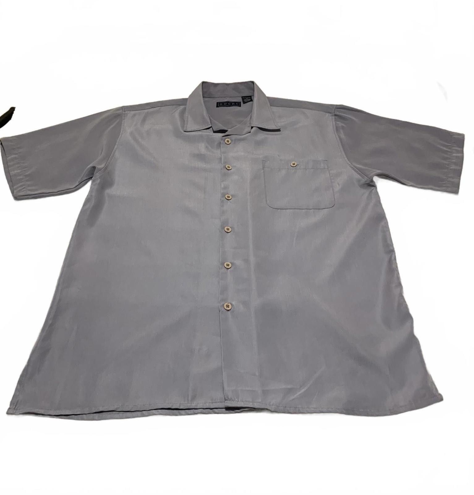 Other Vintage 90s Y2K GOCHU Men's XL Gray Short Sleeve Shirt Korea Size US XL / EU 56 / 4 - 1 Thumbnail