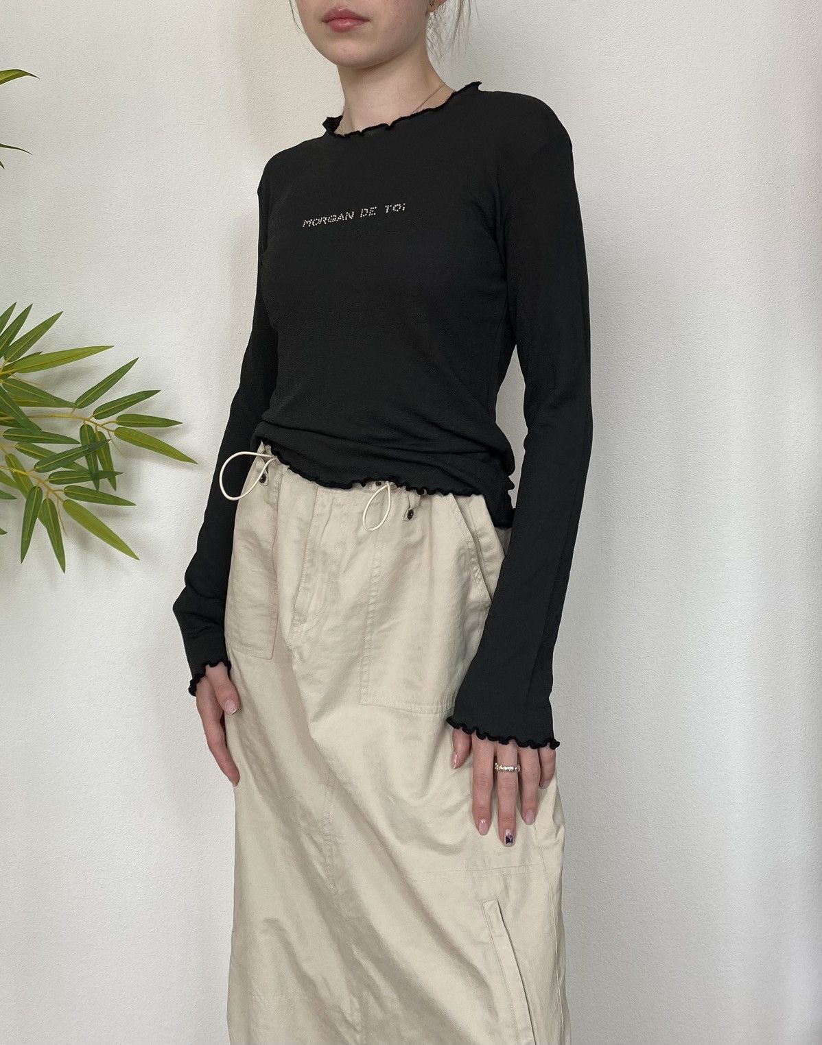 Morgan De Toi VINTAGE MORGAN DE TOI FRANCE MESH LONGSLEEVE Size L / US 10 / IT 46 - 9 Thumbnail