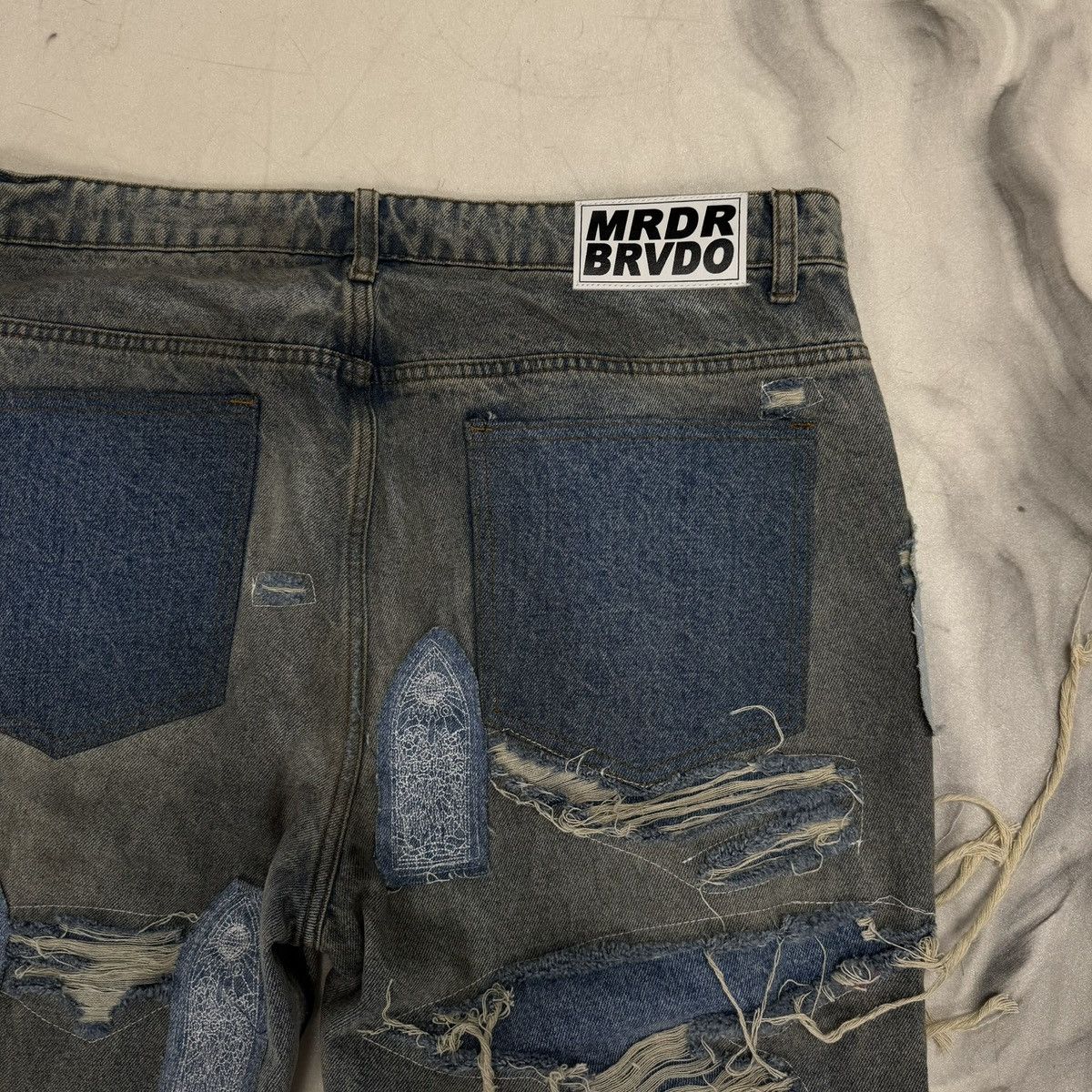 Who Decides War Who Decides War Blowout Arches Denim Blue Size US 36 / EU 52 - 10 Thumbnail