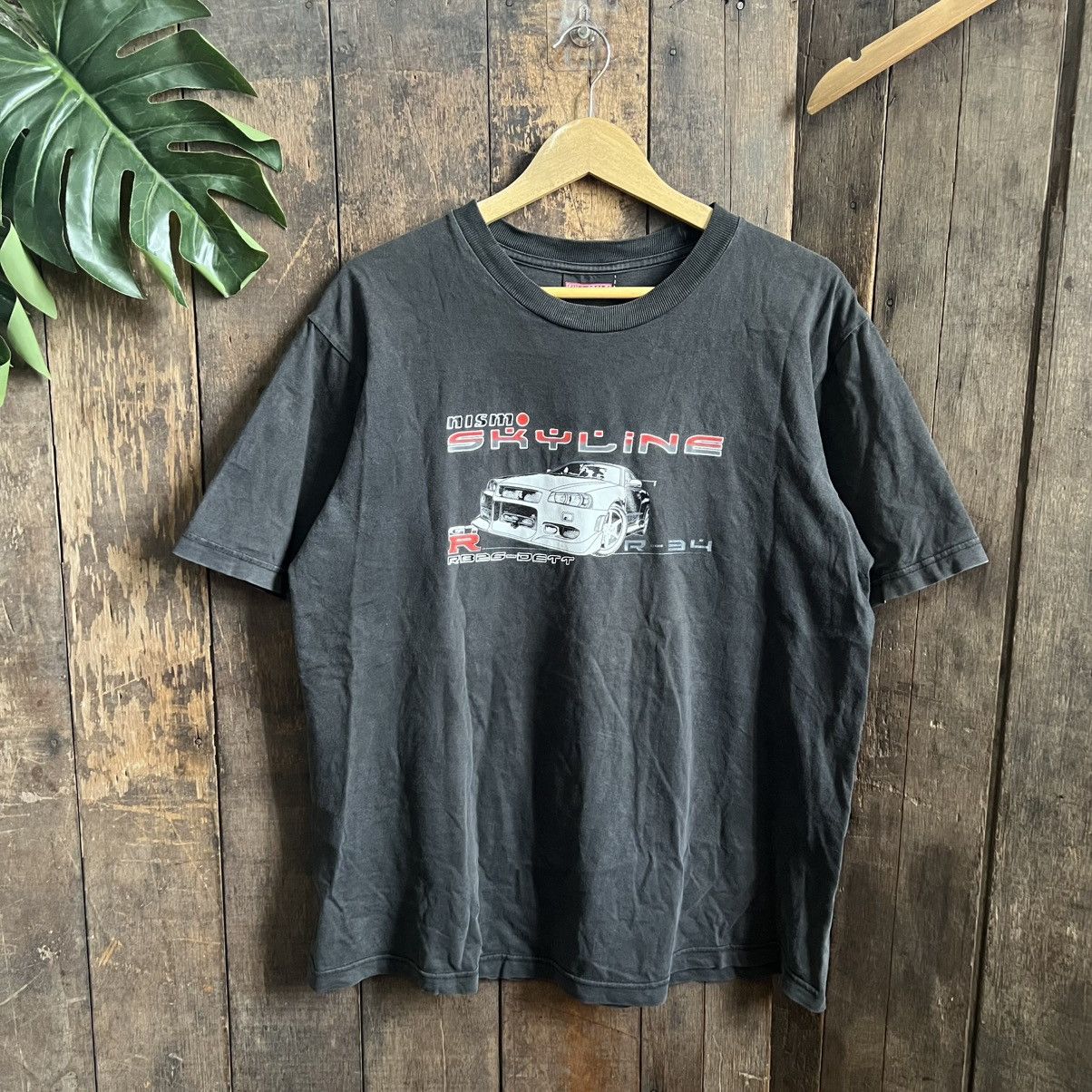 Vintage Vintage Fullscale Nismo Skyline R34 Tshirt Size US L / EU 52-54 / 3 - 2 Thumbnail
