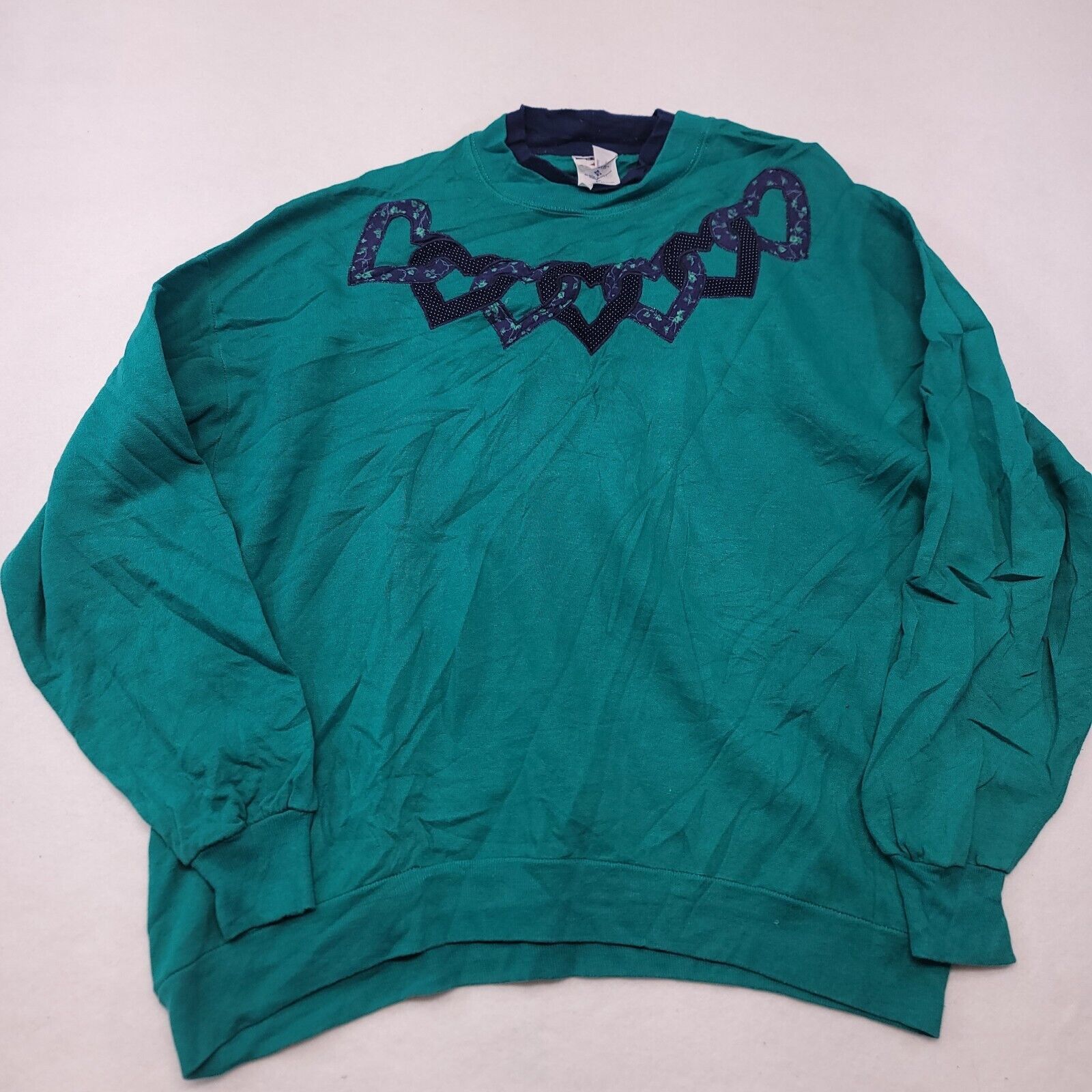 Jerzees Jerzees Sweatshirt Womens Size Double Extra Large 2XL Green Size XXL / US 16-18 / IT 52-54 - 2 Thumbnail