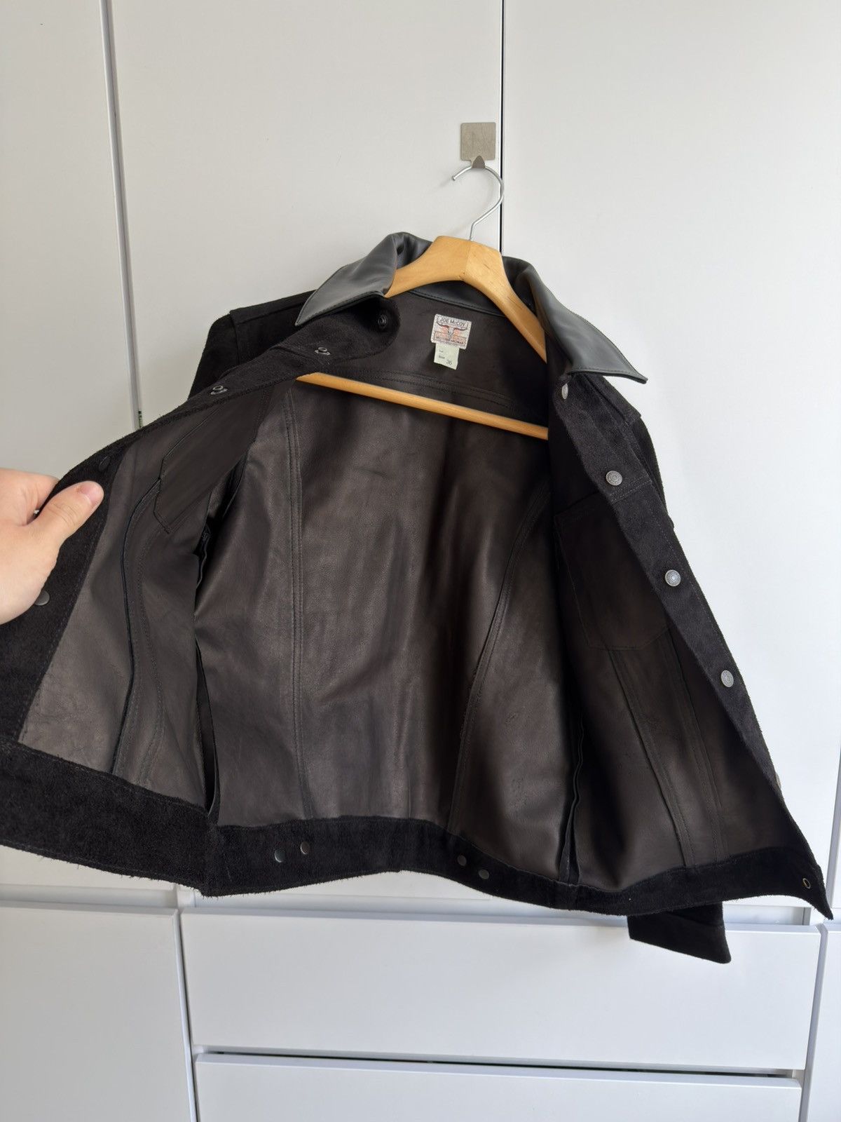 The Real McCoy's Joe McCoy Western Rough Out Leather Jacket S Size US S / EU 44-46 / 1 - 11 Thumbnail