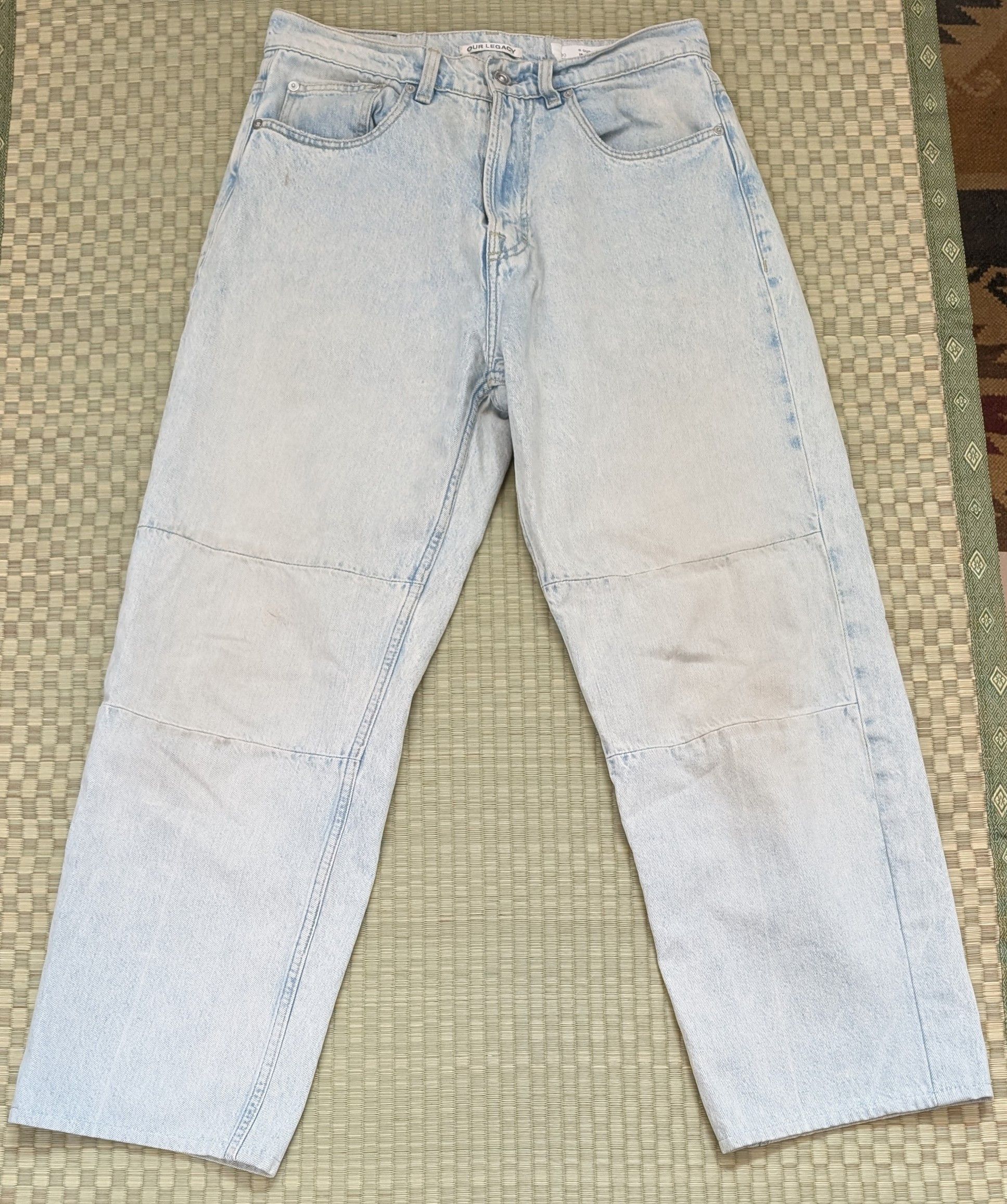 Our Legacy Our Legacy Extended Third Cut Jeans Faded Men's Size 30 x 27 Size US 30 / EU 46 - 1 Thumbnail