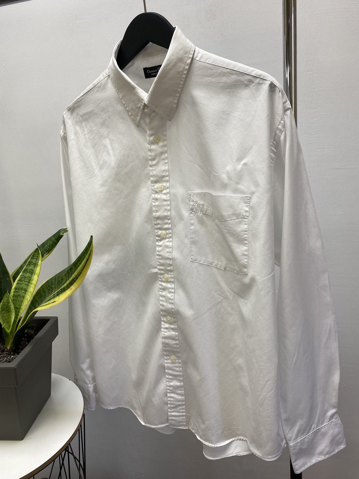Other Vintage Christian Dior Monsieur Button Up Shirt Size US XL / EU 56 / 4 - 2 Thumbnail