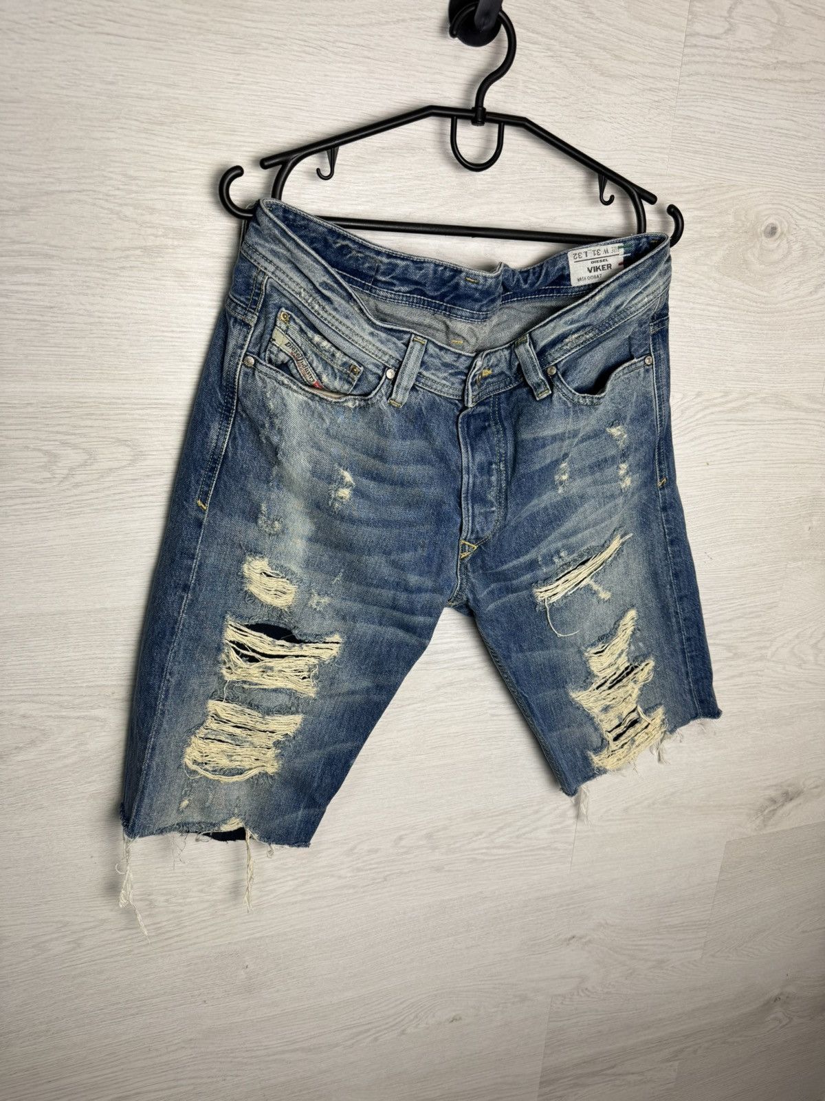 Diesel Diesel Shorts Vintage Blue Mens Size US 31 - 5 Thumbnail