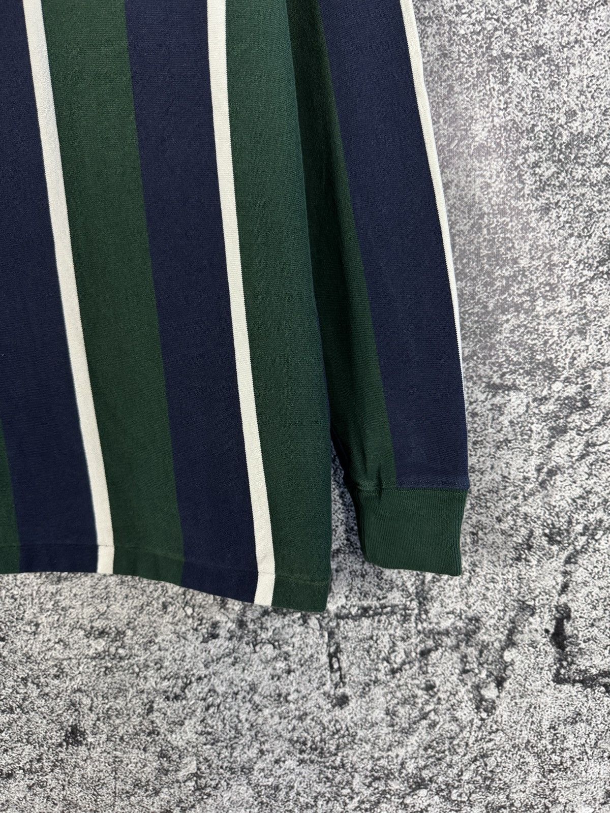 Polo Ralph Lauren Polo Ralph Lauren Polo Long Sleeve Striped Rugby Shirt Sz S Size US S / EU 44-46 / 1 - 5 Thumbnail