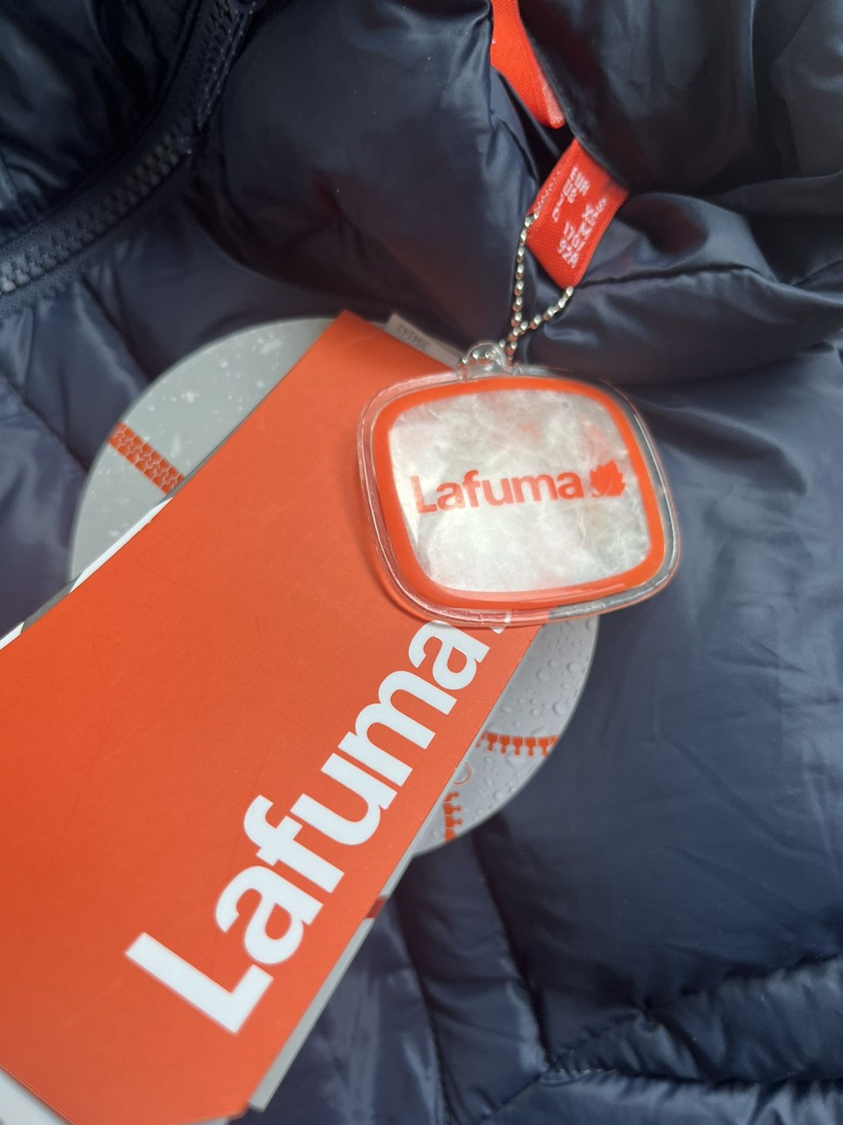 Other Lafauma France Mens White Duck Down Outdoor Zip Front Jacket Size US XS / EU 42 / 0 - 13 Thumbnail