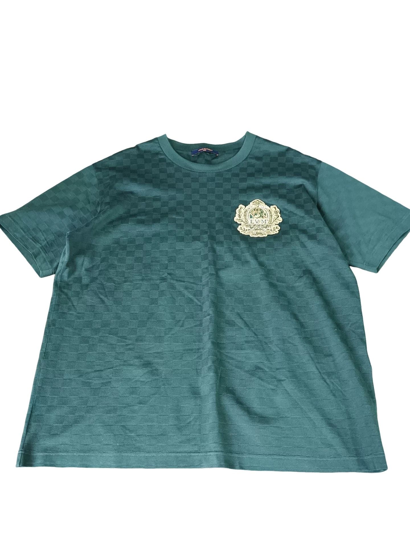 Louis Vuitton Louis Vuitton Damier Dog Blason T-Shirt XXL Size US XXL / EU 58 / 5 - 1 Thumbnail