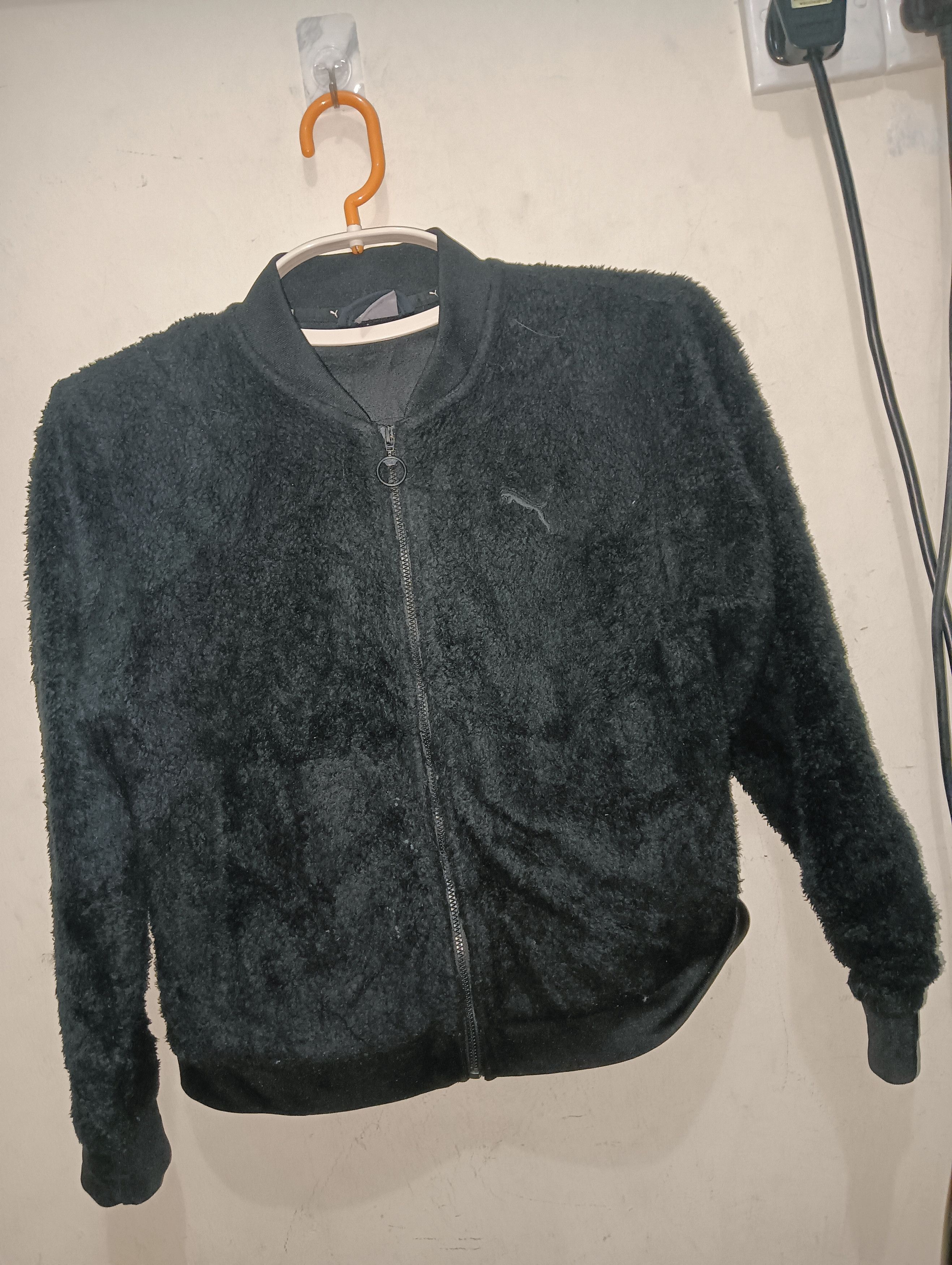 Puma Puma Fleece zipper small logo Size US M / EU 48-50 / 2 - 1 Thumbnail