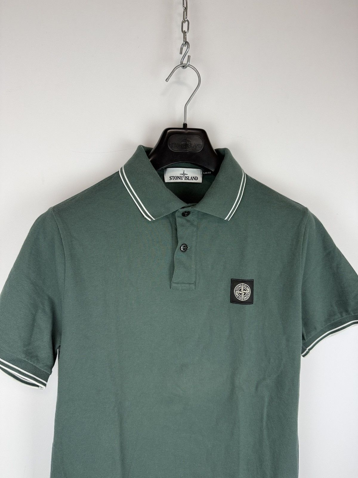 Stone Island Green Stone Island polo Size US L / EU 52-54 / 3 - 3 Thumbnail