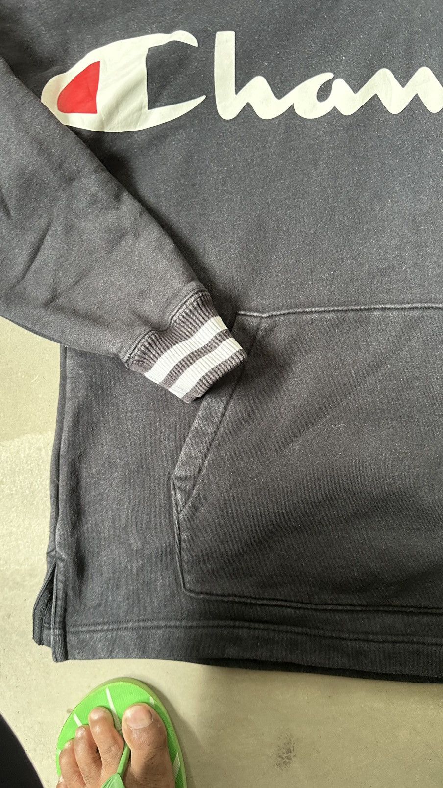 Champion VINTAGE CHAMPION SPELLOUT HOODIE Size US M / EU 48-50 / 2 - 4 Thumbnail