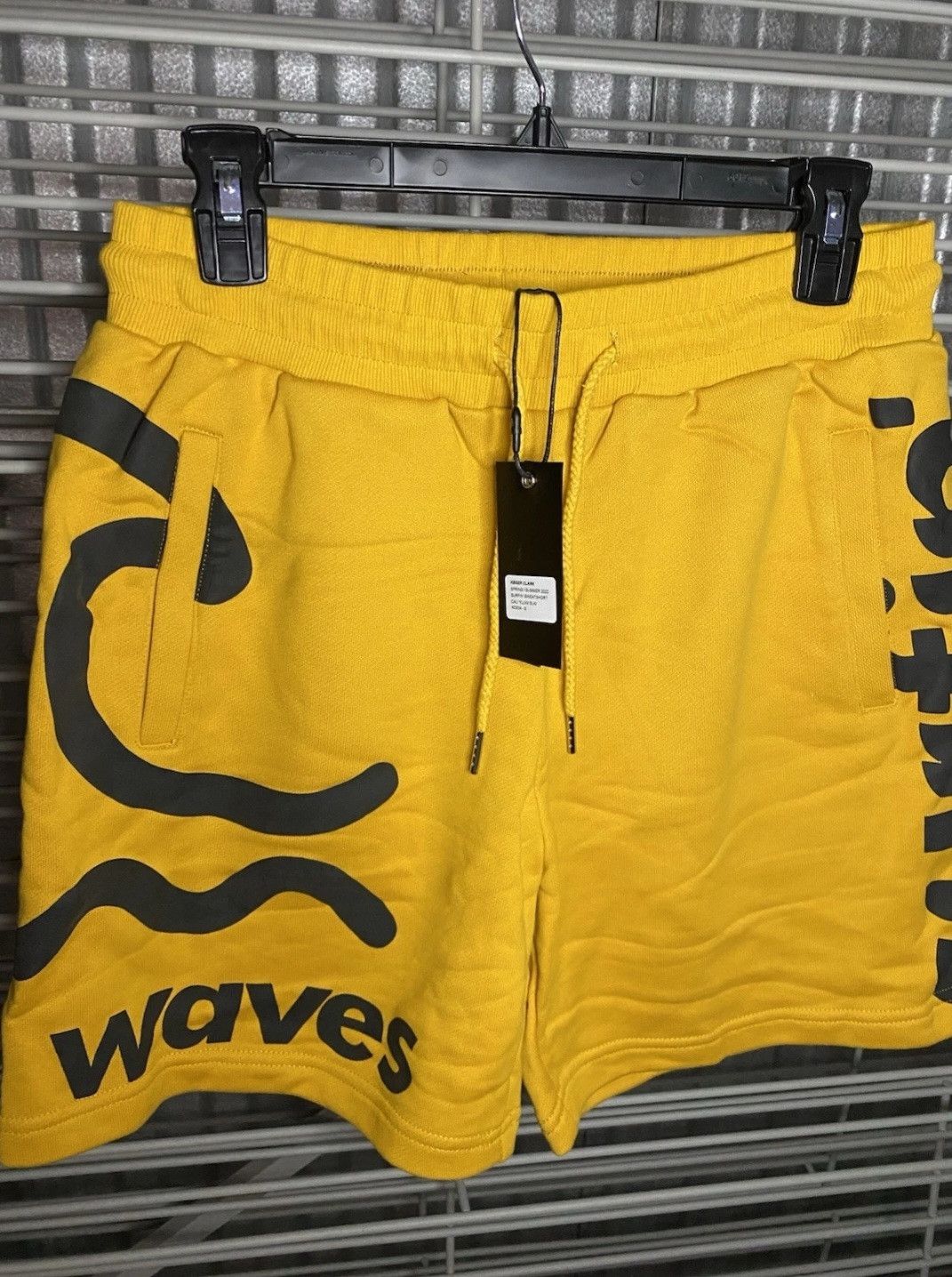 Keiser Clark KEISER CLARK SURFIN' SWEATSHORT CALI YELLOW BLACK Size Small Size US 34 / EU 50 - 3 Thumbnail